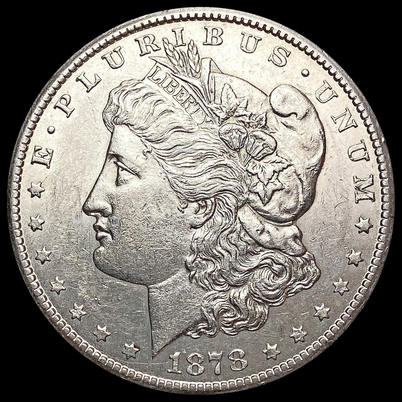 1878-CC Morgan Silver Dollar UNCIRCULATED: 1878-CC Morgan Silver Dollar UNCIRCULATED