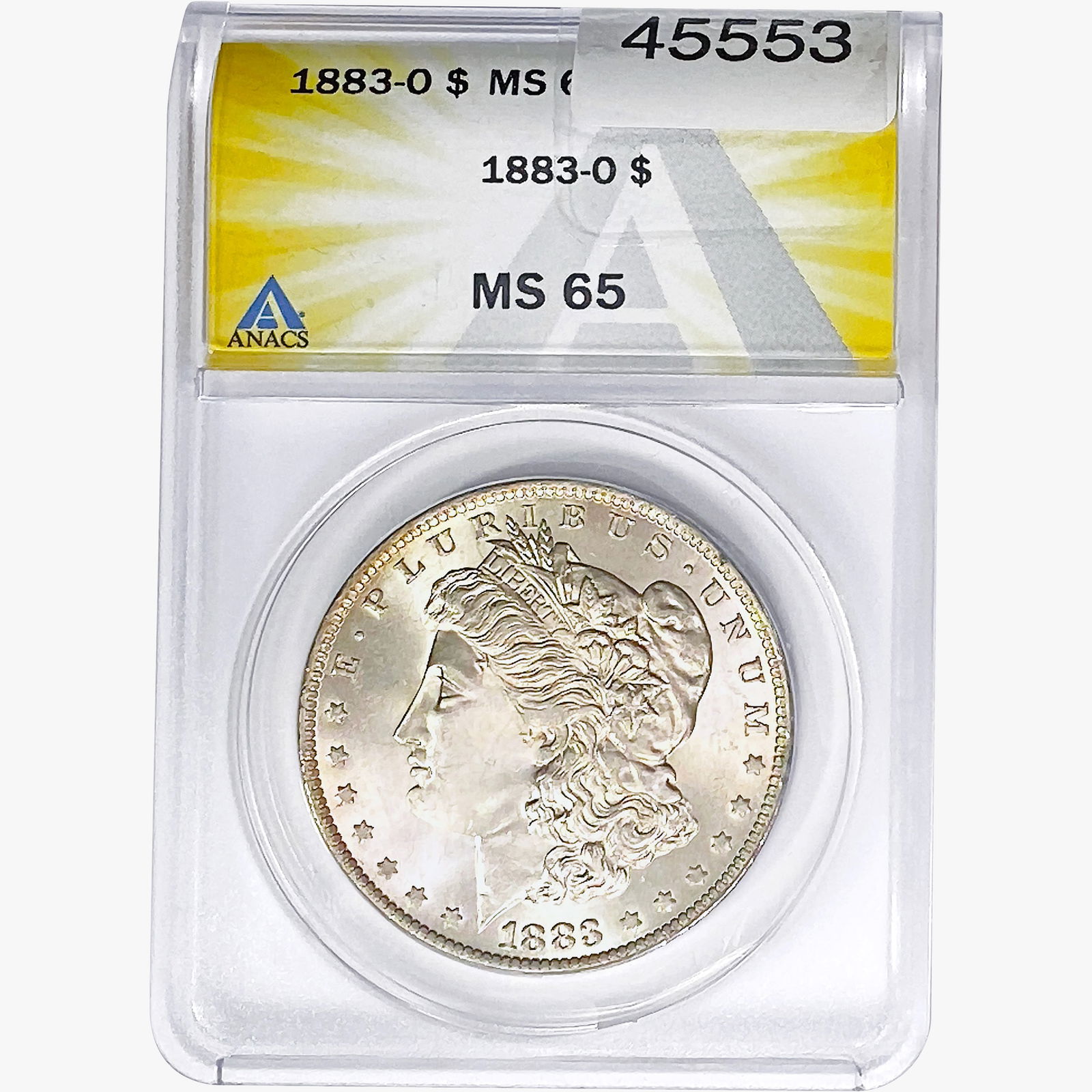 1883-O Morgan Silver Dollar ANACS MS65 (1 of 2)