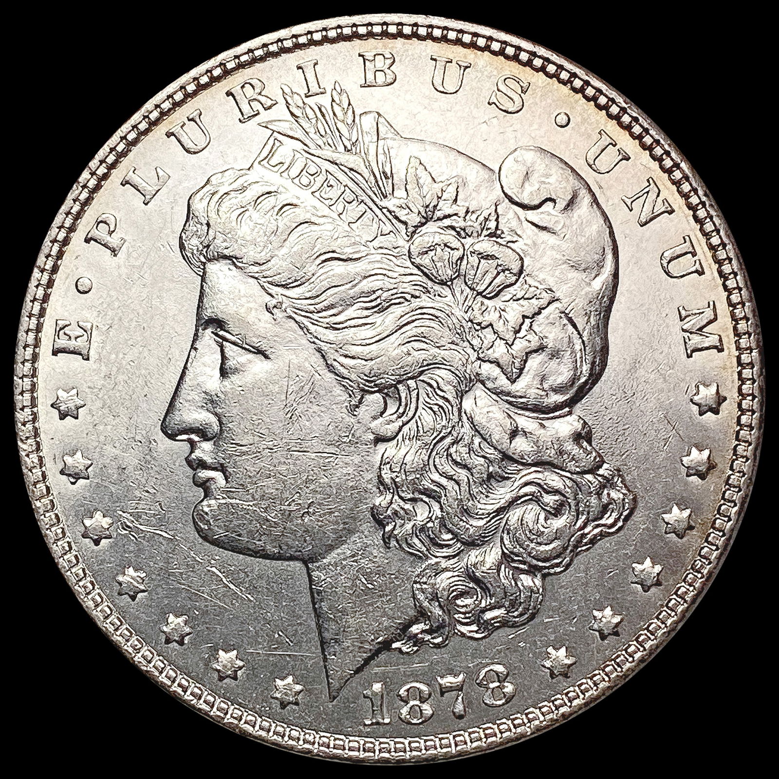 1878-P 7TF Morgan Silver Dollar GEM BU (1 of 2)