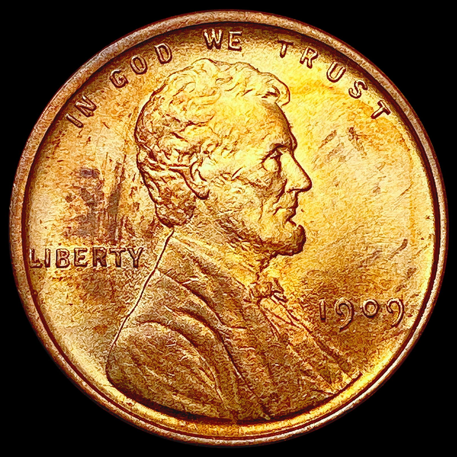 1909 Wheat Cent GEM BU (1 of 2)