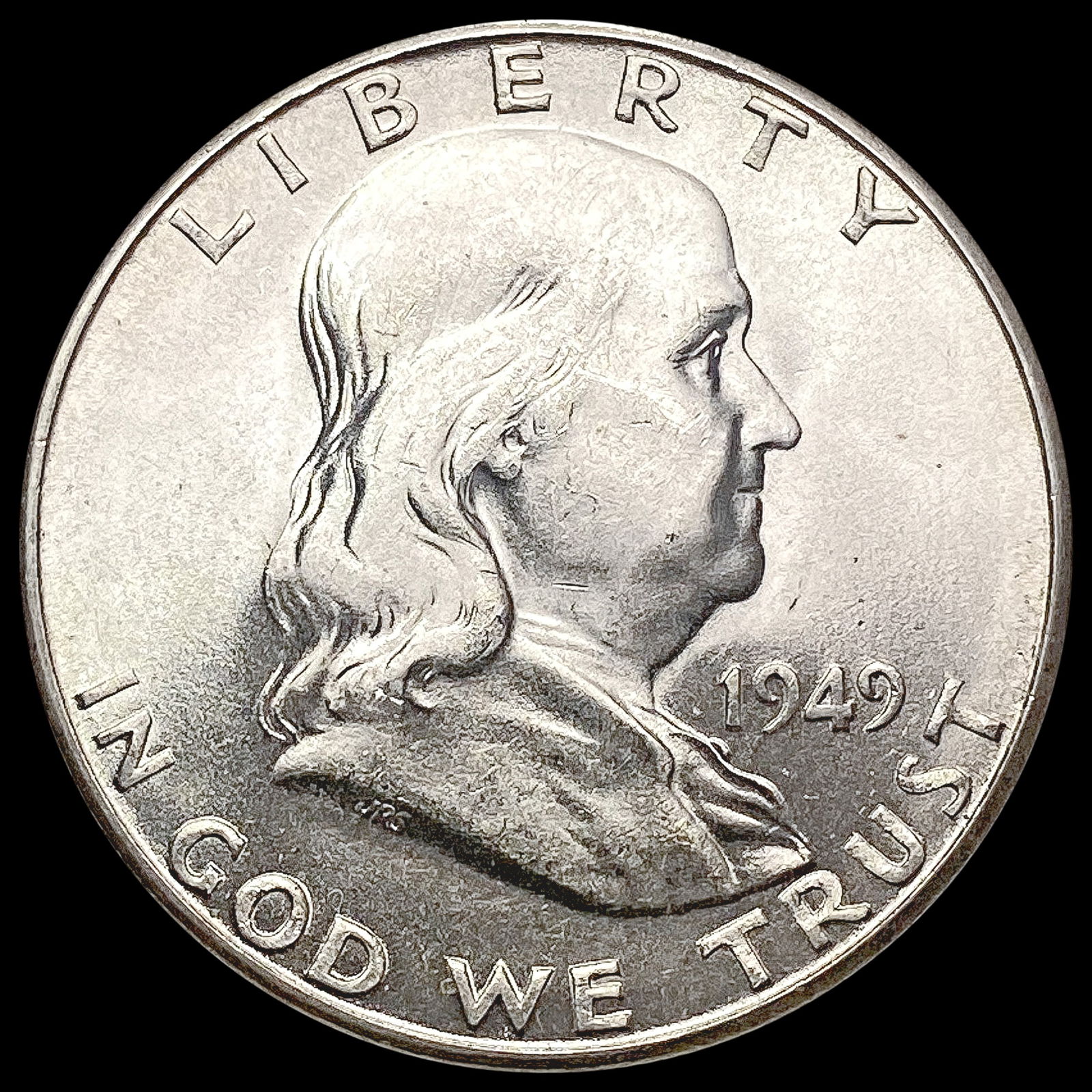 1949-S Franklin Half Dollar SUPERB GEM BU (1 of 2)