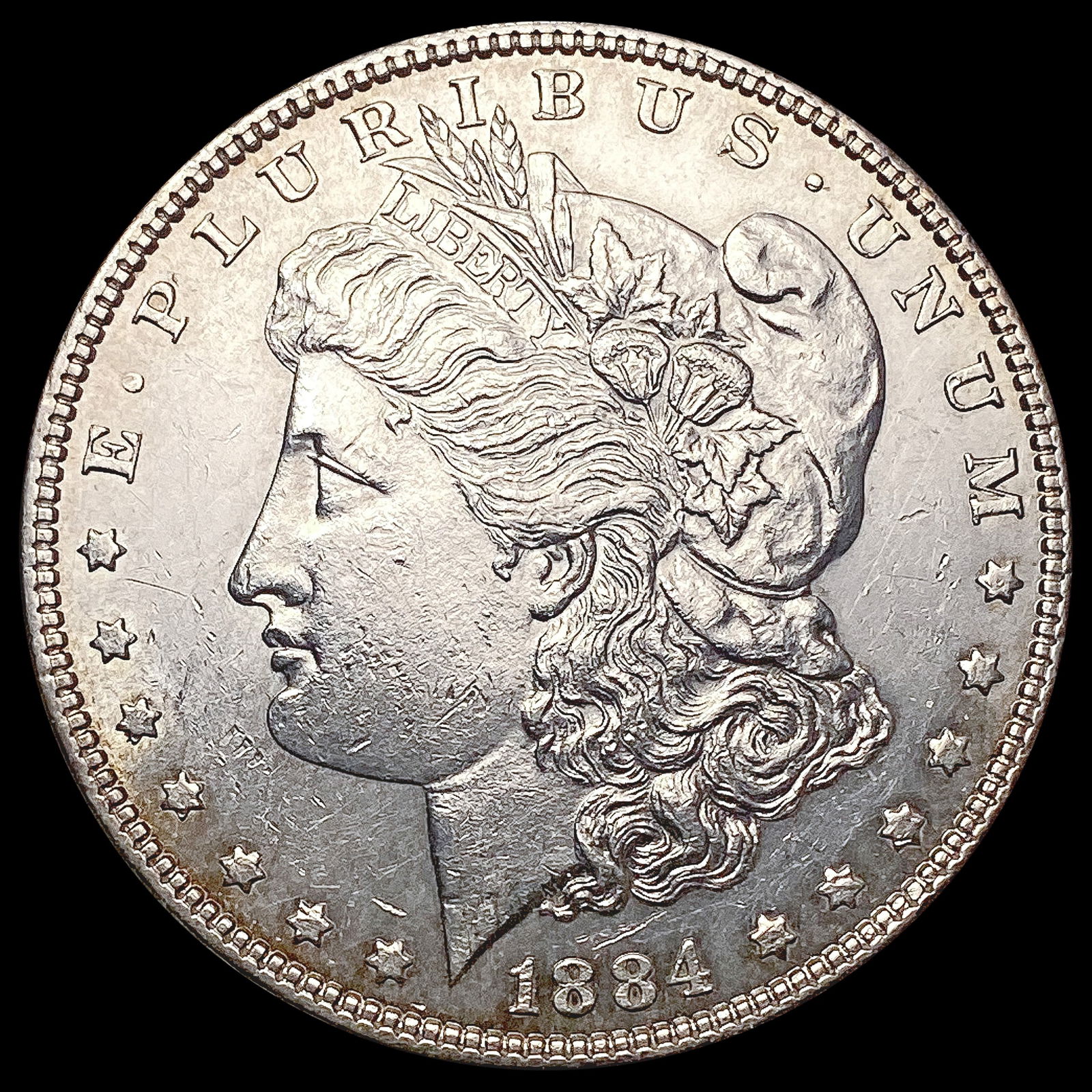 1884-P Morgan Silver Dollar CHOICE BU (1 of 2)