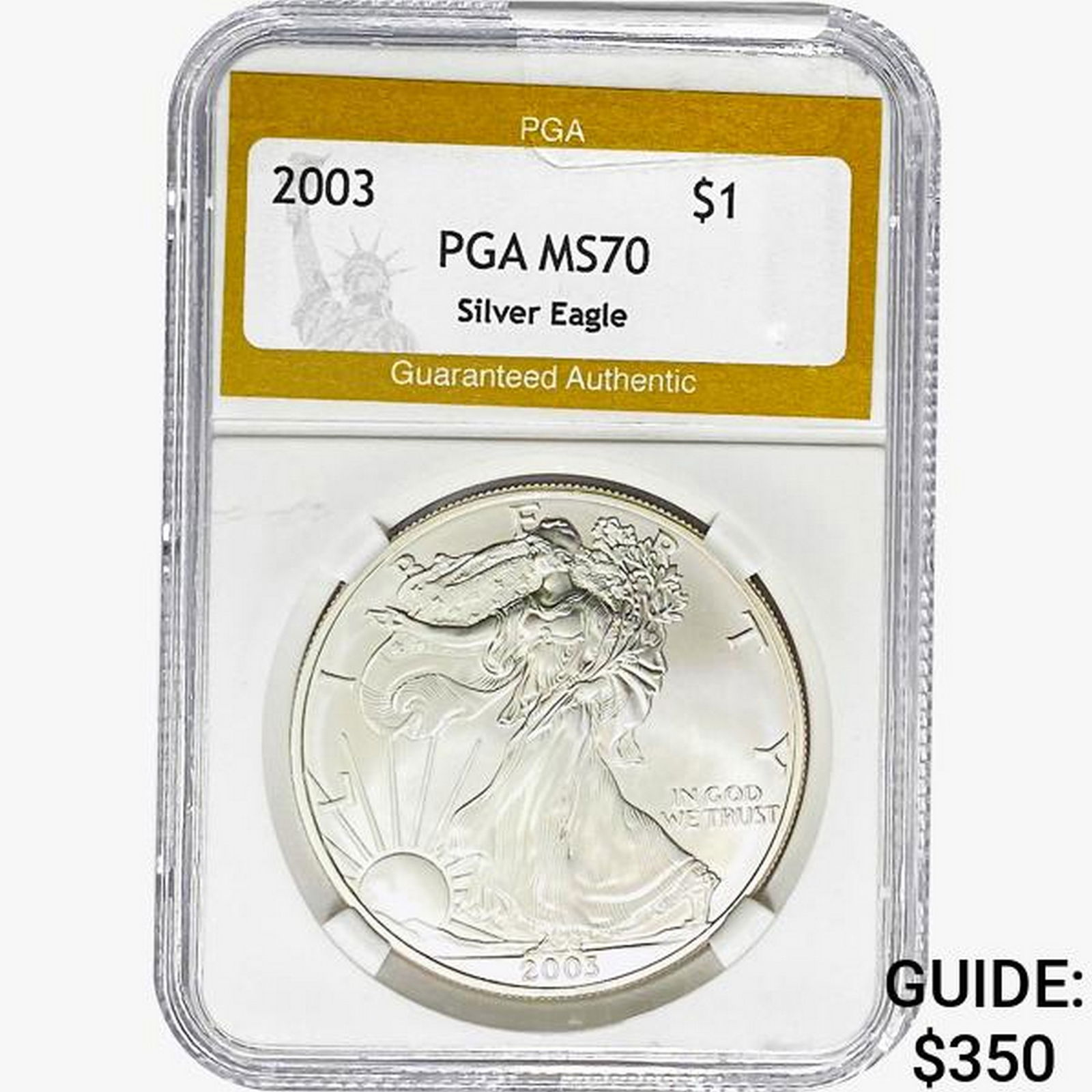 2003 Silver Eagle PGA MS70 (1 of 2)