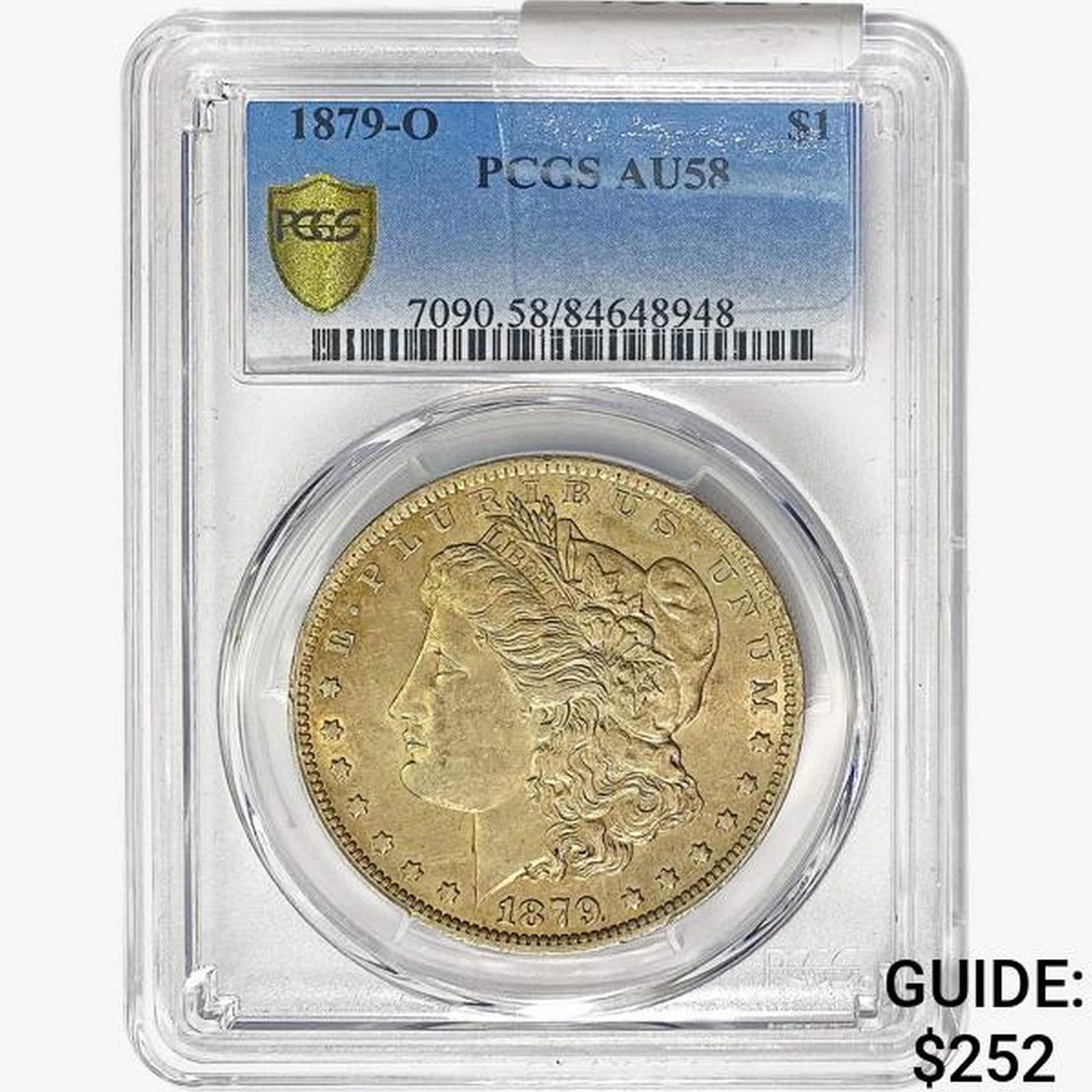 1879-O Morgan Silver Dollar PCGS AU58 (1 of 2)