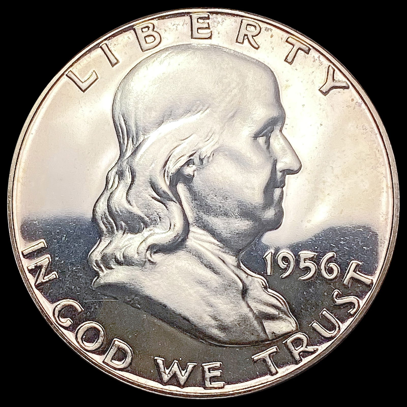 1956 "CAMEO" Franklin Half Dollar GEM PROOF (1 of 2)
