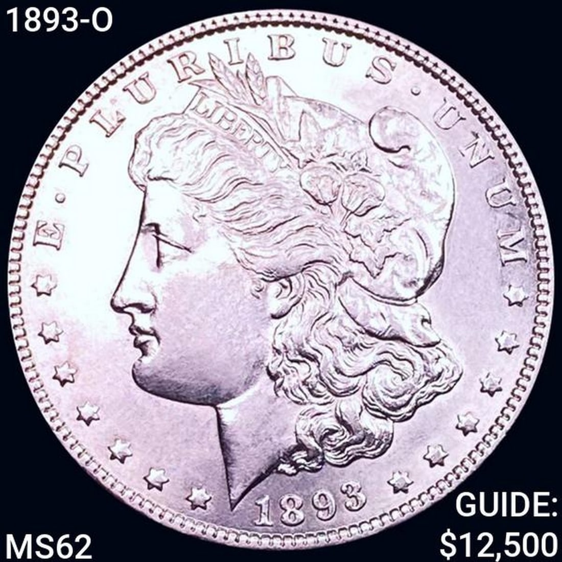 1893-O Morgan Silver Dollar UNCIRCULATED (1 of 2)