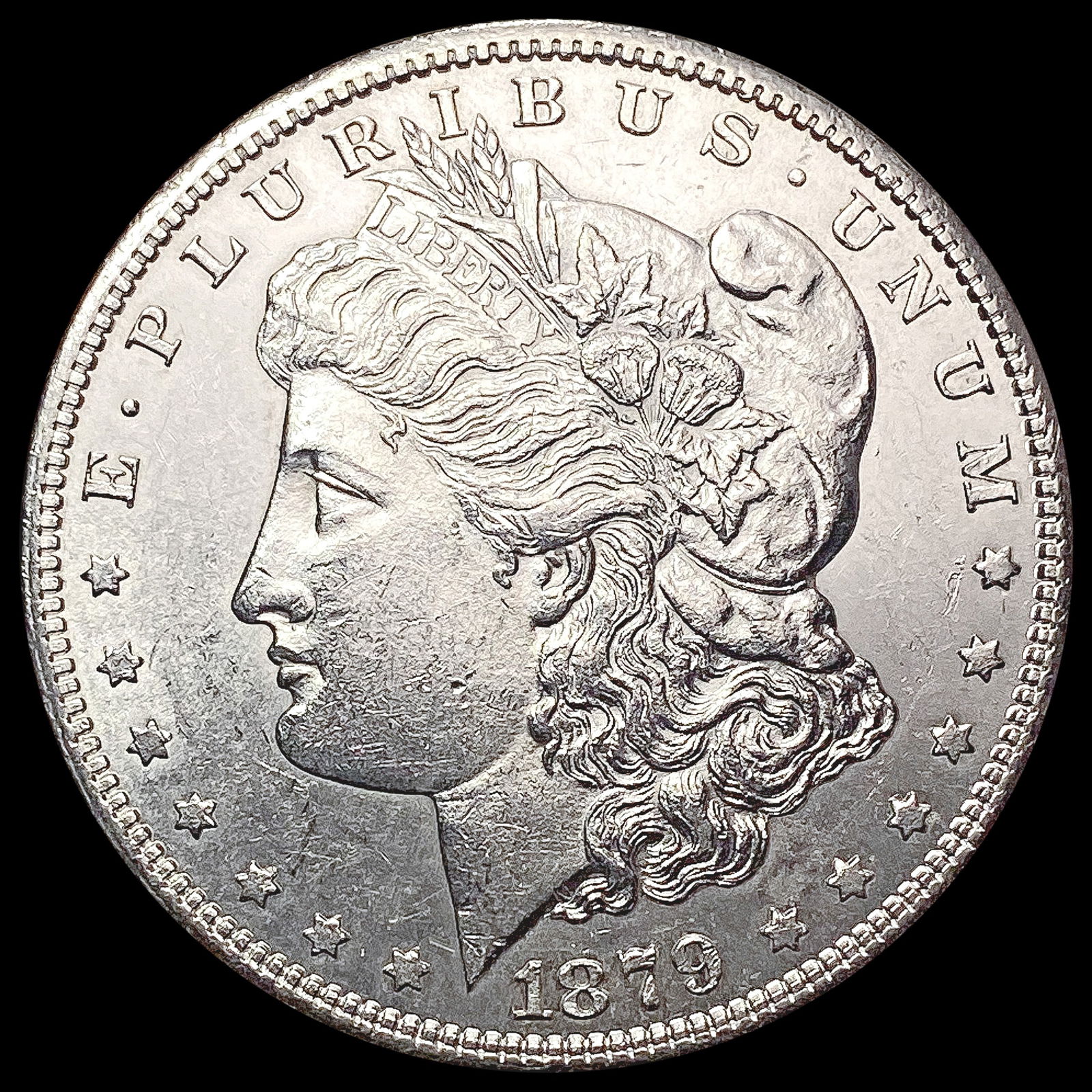 1879-S Morgan Silver Dollar CHOICE BU (1 of 2)
