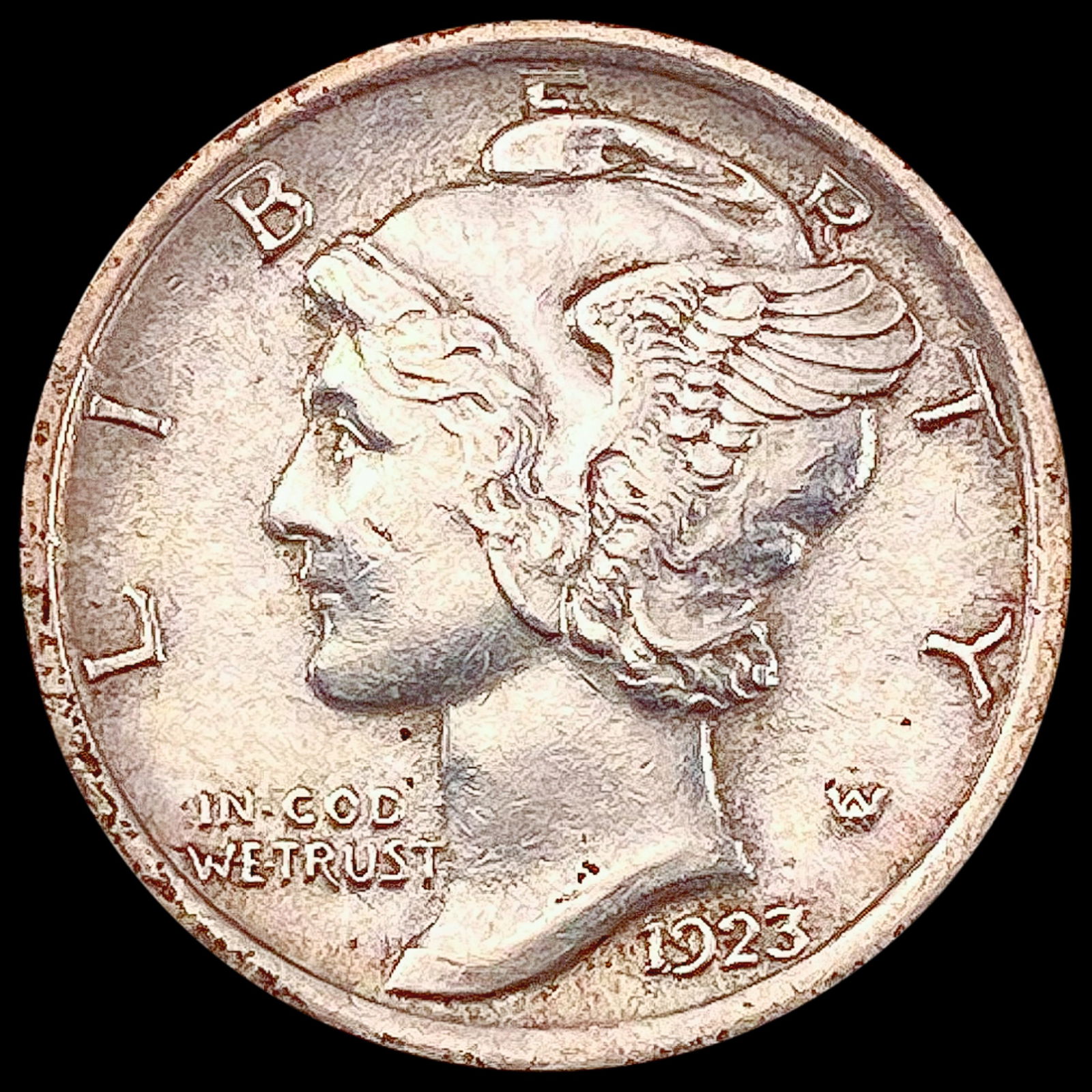 1923 Mercury Dime UNCIRCULATED (1 of 2)