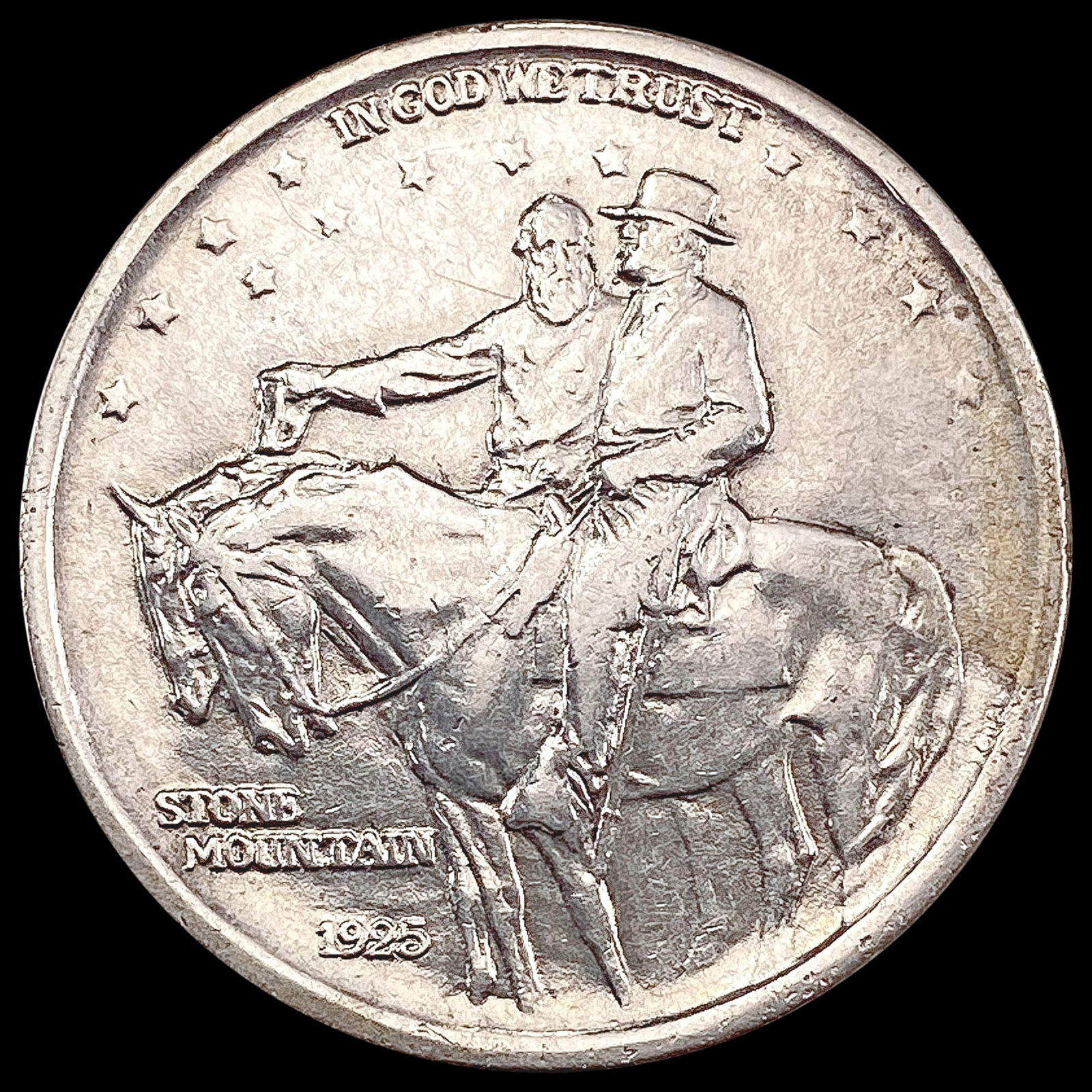 1925 Stone Mountain Half Dollar CHOICE AU (1 of 2)