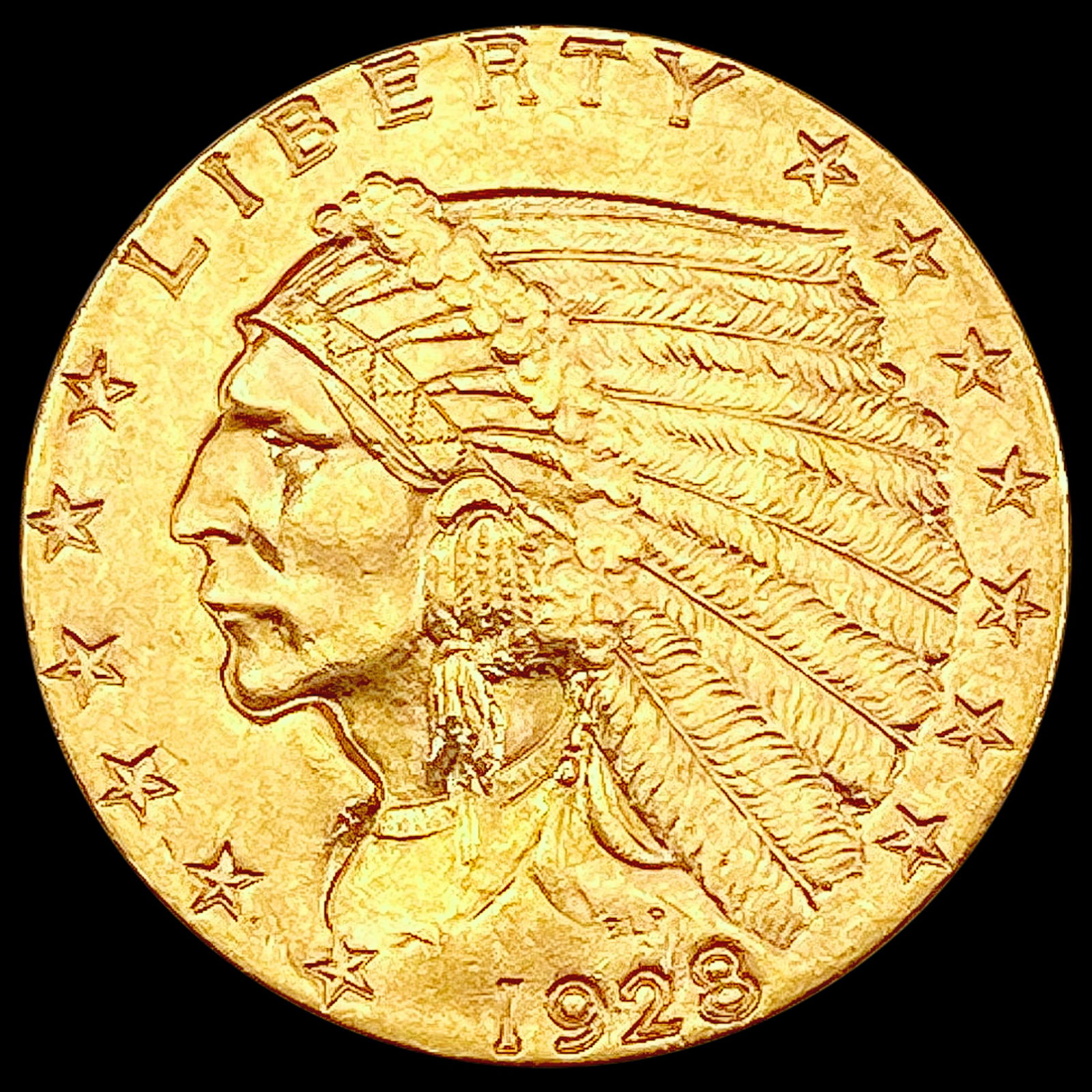 1928 $2.50 Gold Quarter Eagle UNCIRCULATED (1 of 2)