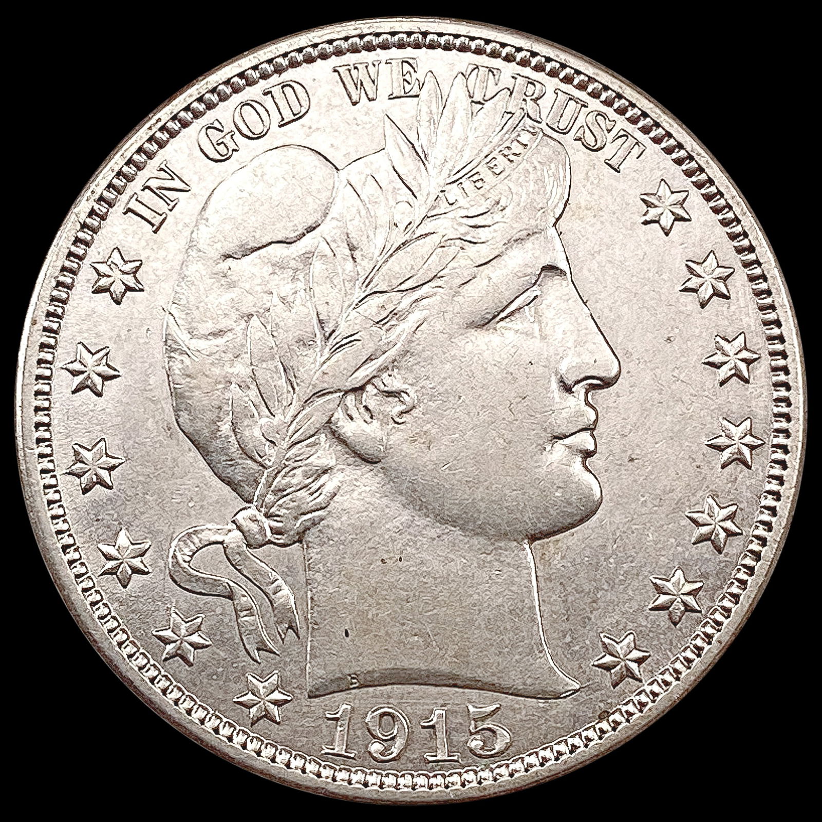 1915-S Barber Half Dollar CHOICE AU (1 of 2)