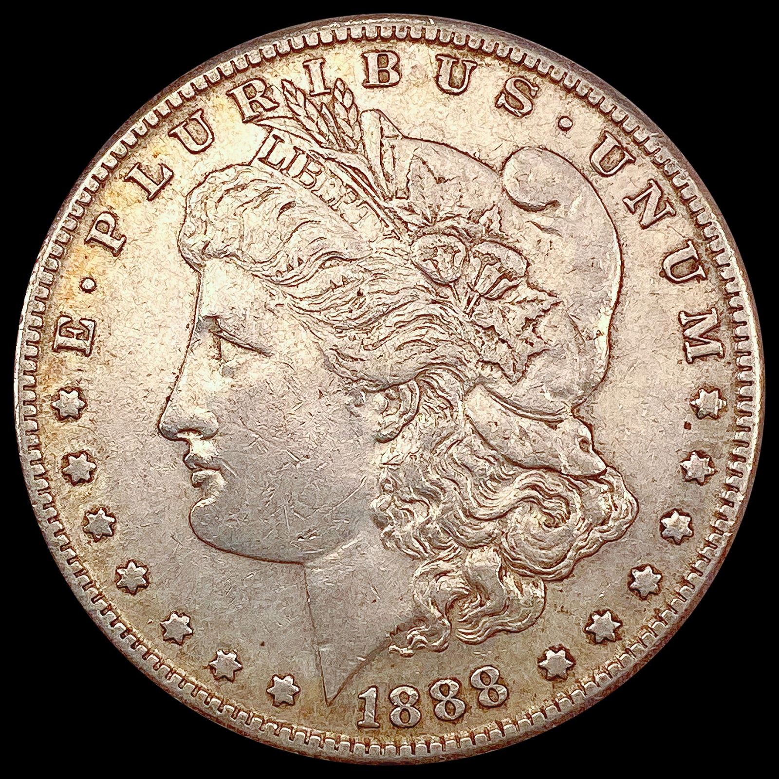 1888-S Morgan Silver Dollar CLOSELY UNCIRCULATED (1 of 2)