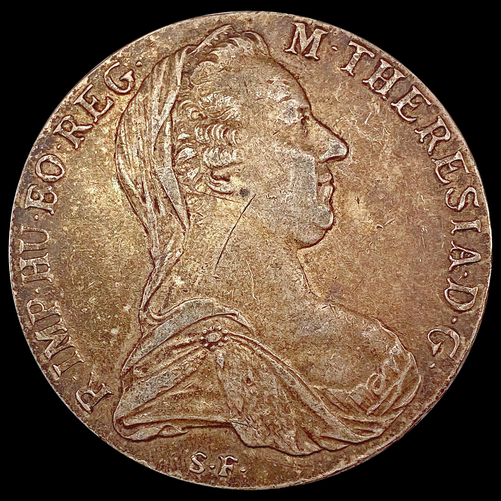 1780 Austria Maria Theresa Silver Coin CLOSELY UNCIRCULATED: 1780 Austria Maria Theresa Silver Coin CLOSELY UNCIRCULATED