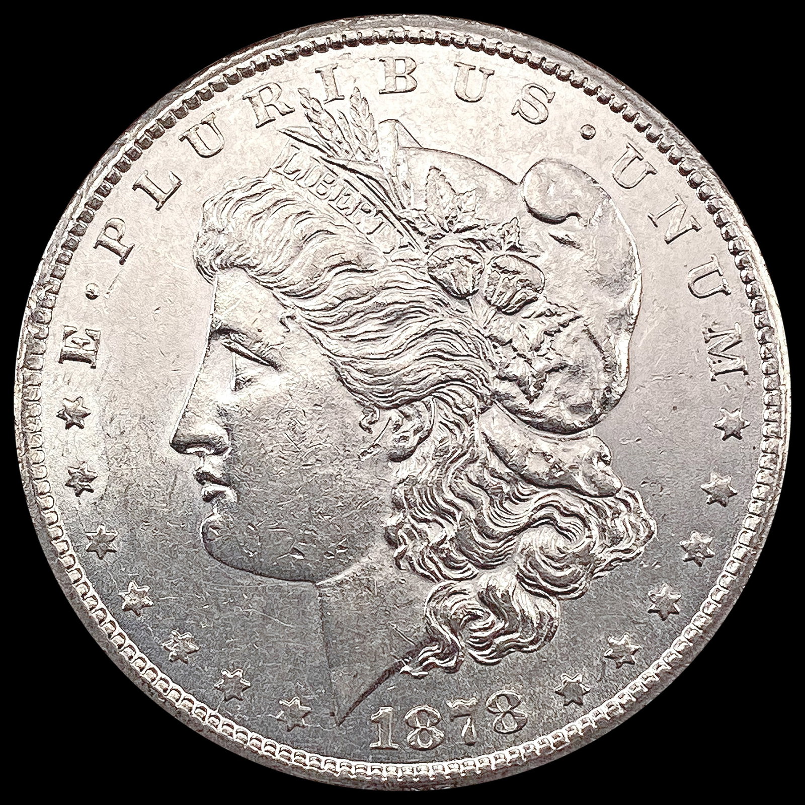 1878-CC Morgan Silver Dollar UNCIRCULATED: 1878-CC Morgan Silver Dollar UNCIRCULATED