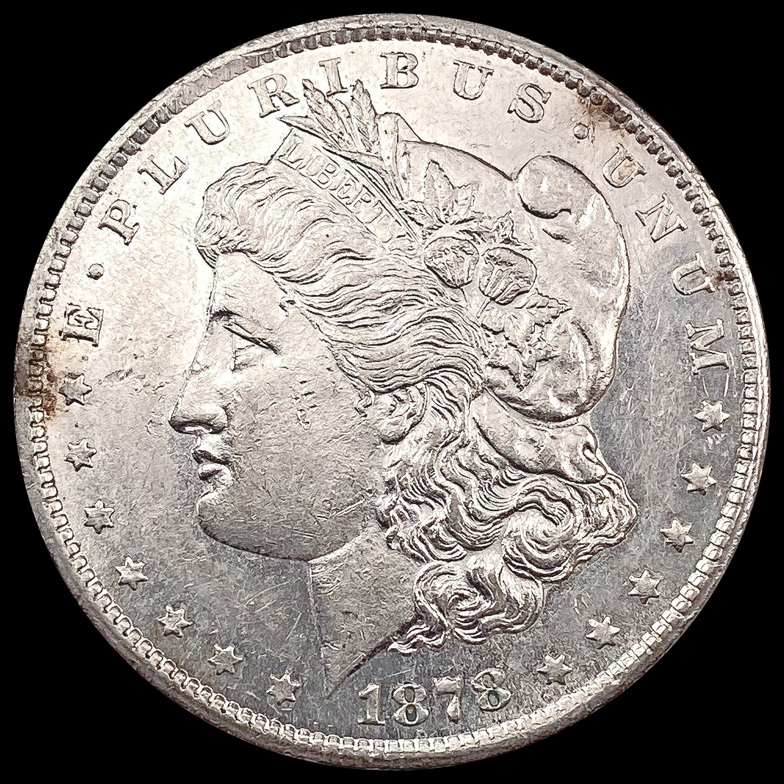 1878-CC Morgan Silver Dollar UNCIRCULATED: 1878-CC Morgan Silver Dollar UNCIRCULATED