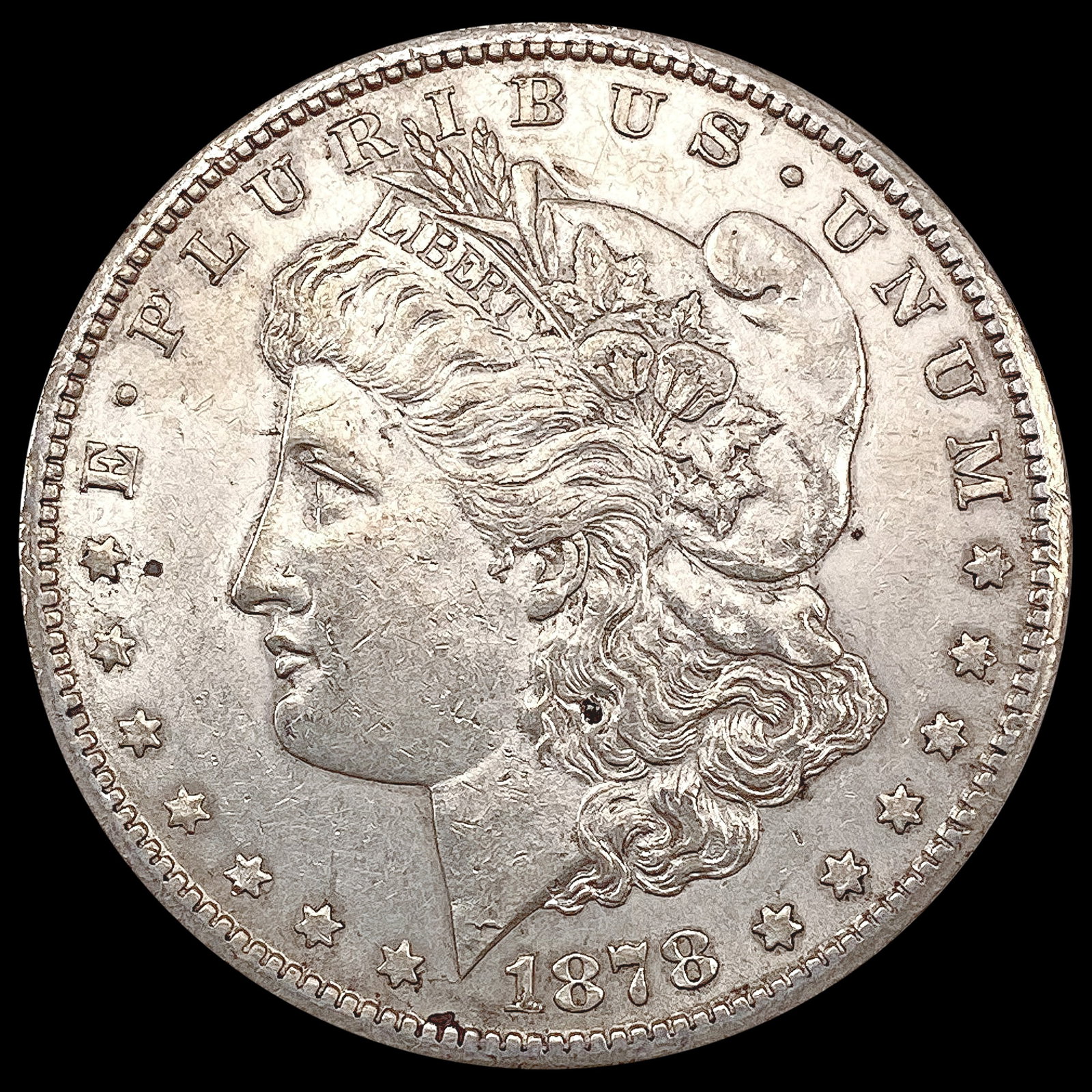 1878-CC Morgan Silver Dollar UNCIRCULATED: 1878-CC Morgan Silver Dollar UNCIRCULATED