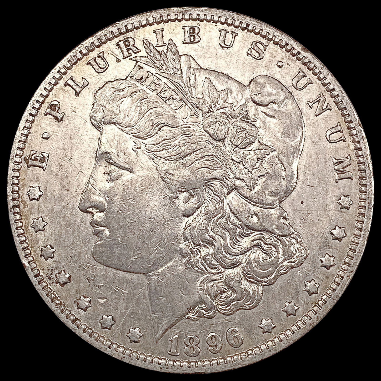 1896-O Morgan Silver Dollar CHOICE AU (1 of 2)