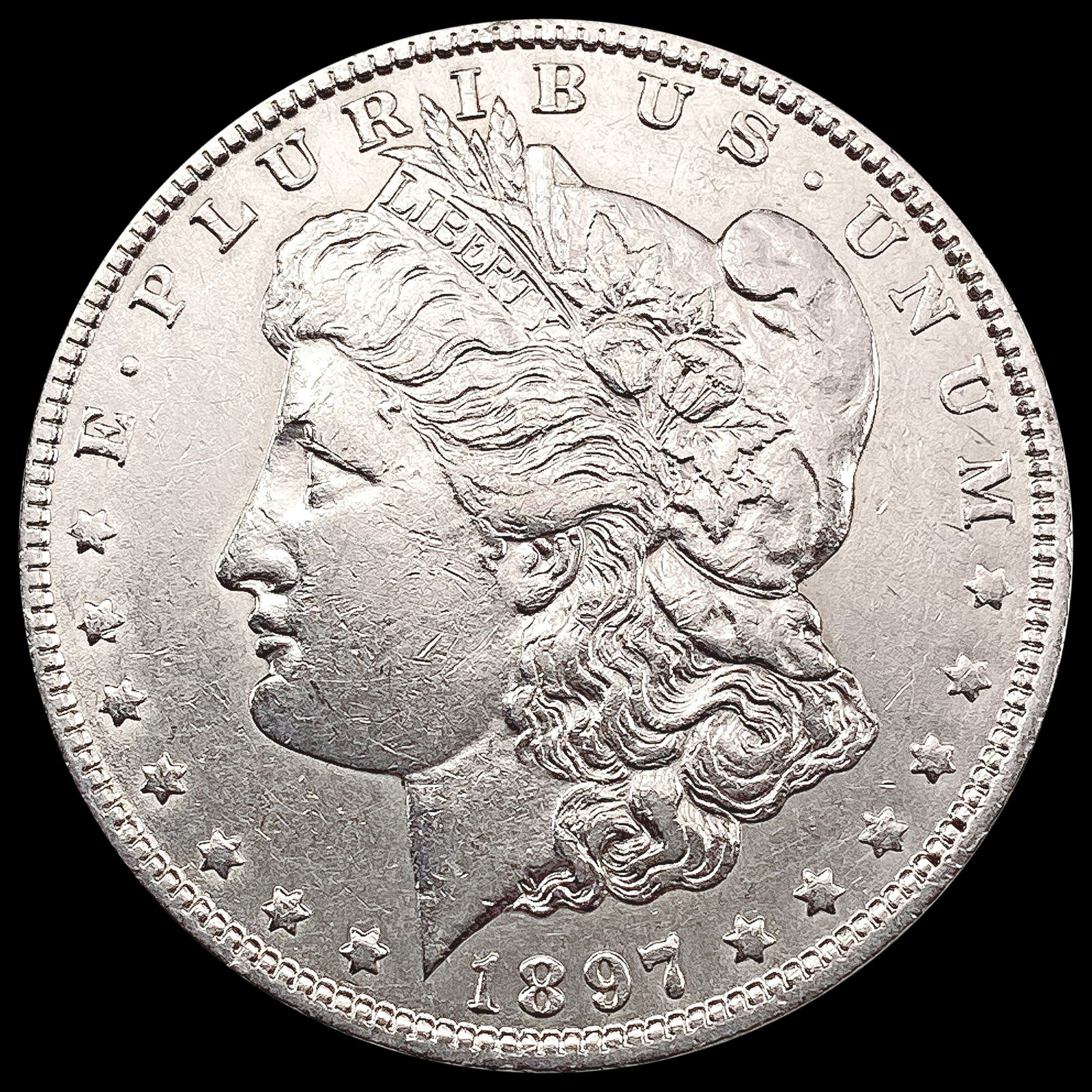 1897-O Morgan Silver Dollar CHOICE AU (1 of 2)