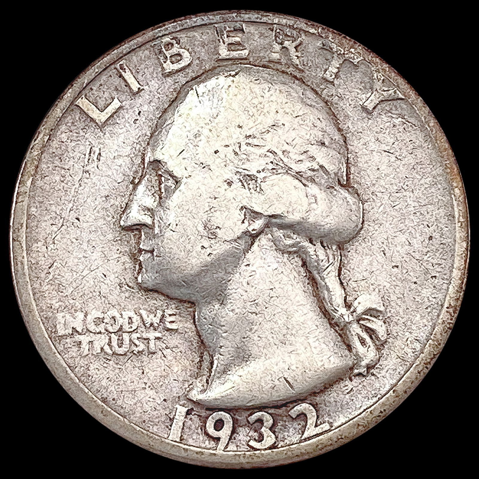 1932-D Washington Silver Quarter LIGHTLY CIRCULATED (1 of 2)