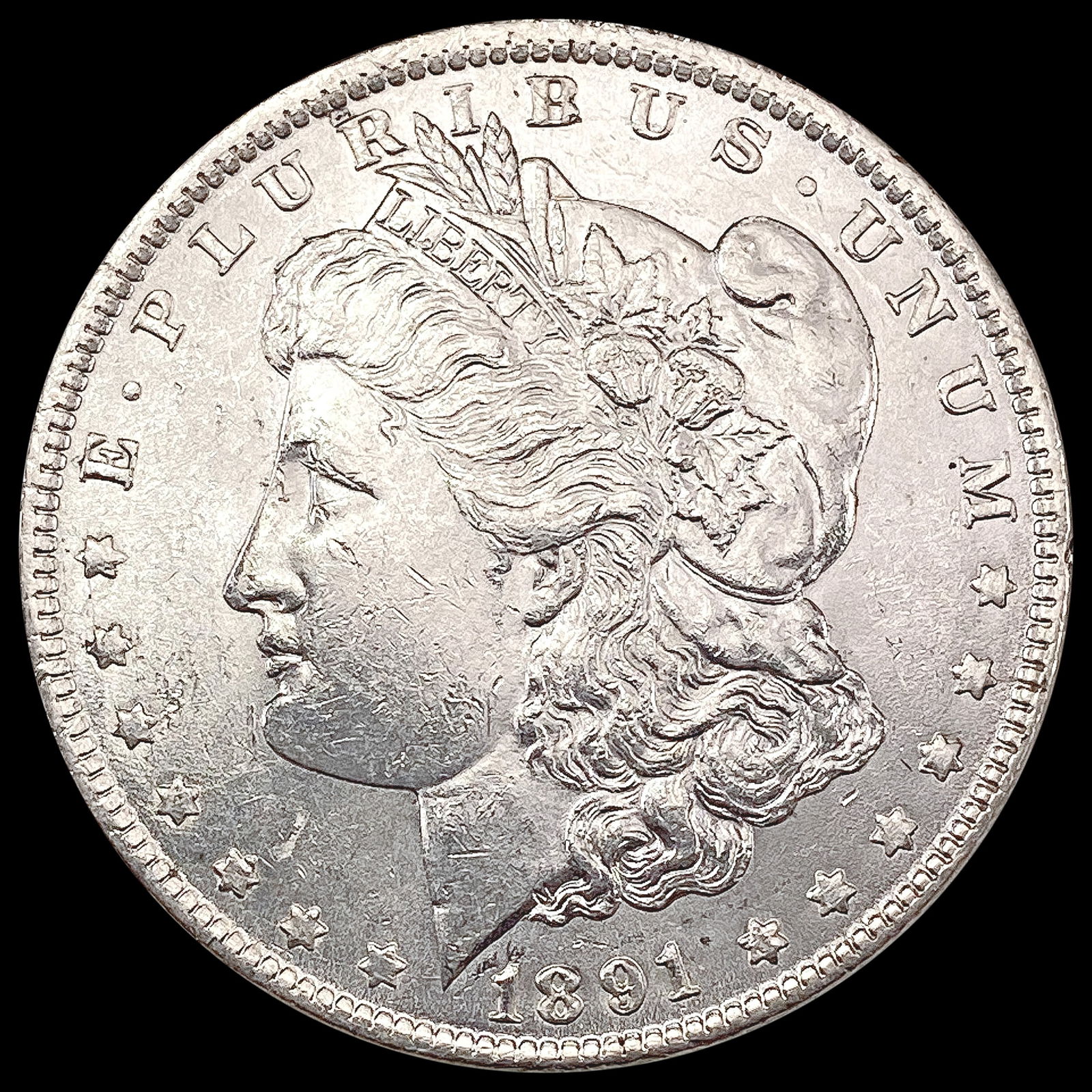 1891-P Morgan Silver Dollar UNCIRCULATED (1 of 2)