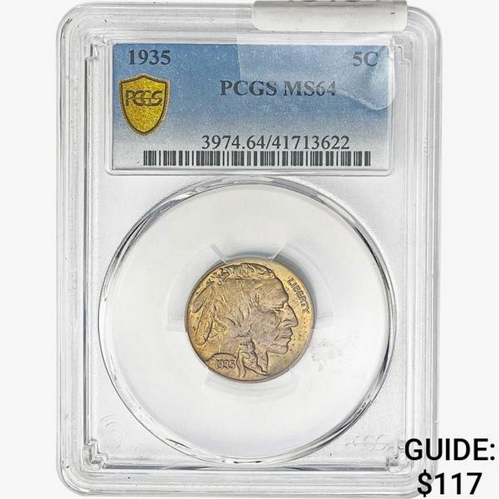 1935 Buffalo Nickel PCGS MS64 (1 of 2)
