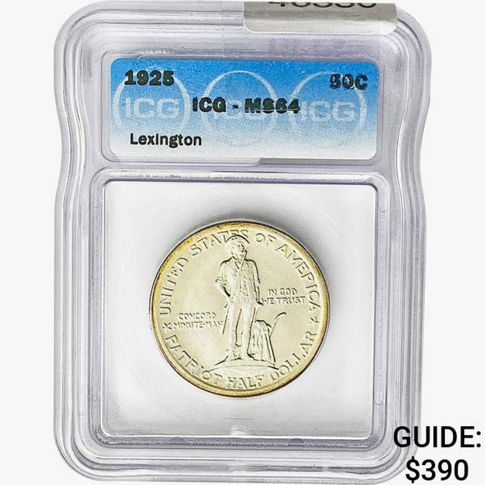 1925 Lexington Half Dollar ICG MS64 (1 of 2)
