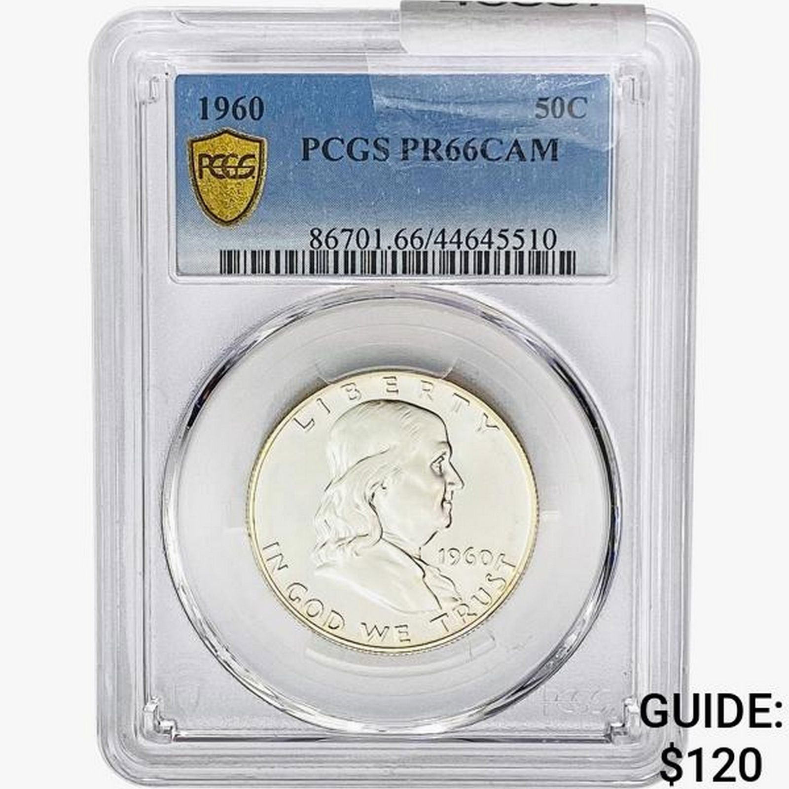 1960 Franklin Half Dollar PCGS PR66 CAM (1 of 2)
