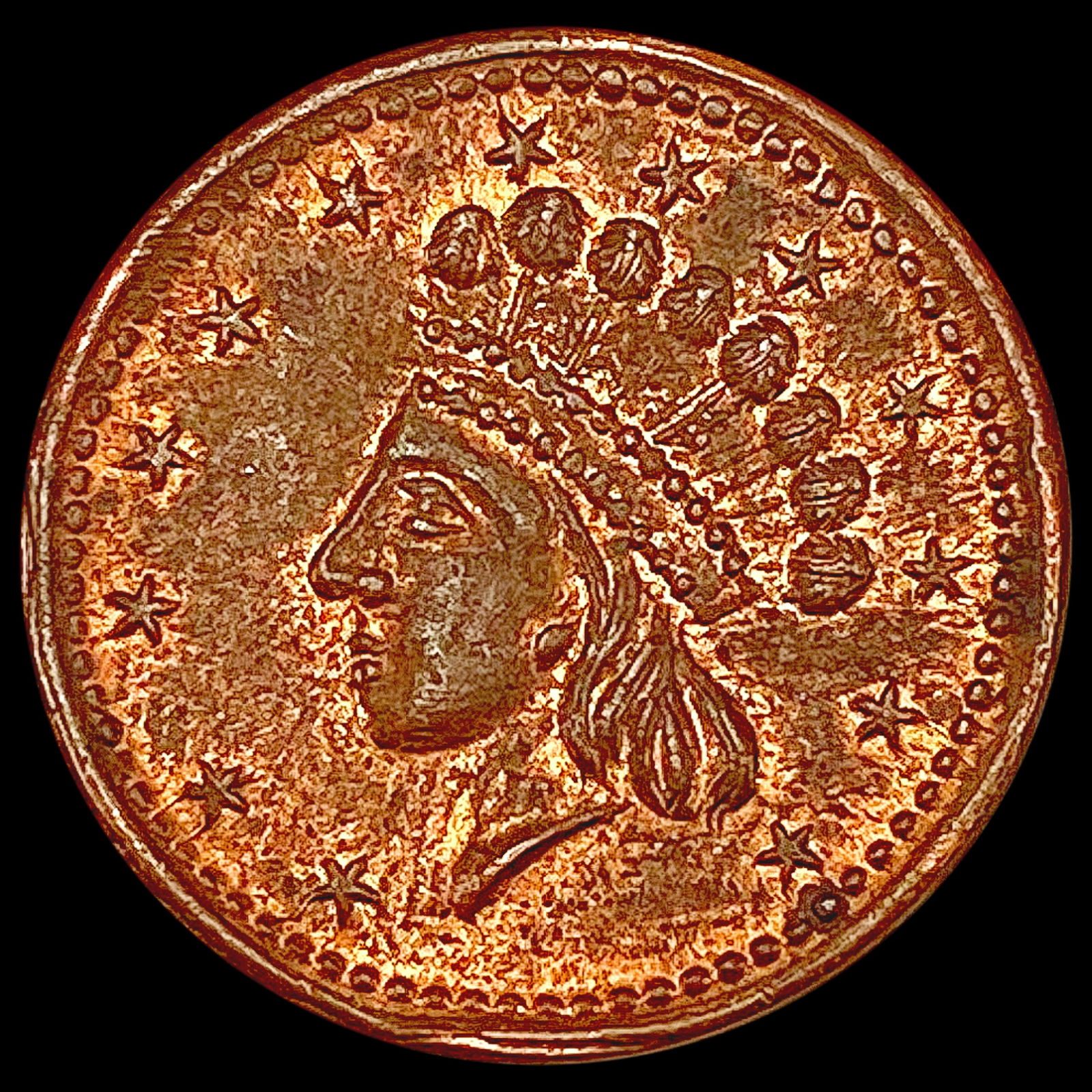 1864 Civil War "Union Forever" Token UNCIRCULATED (1 of 2)