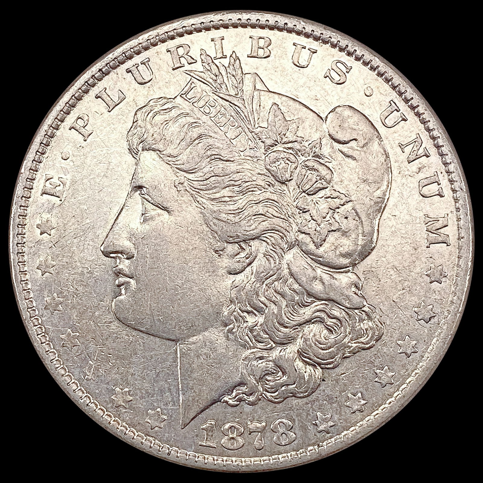1878 Morgan Silver Dollar CHOICE AU (1 of 2)