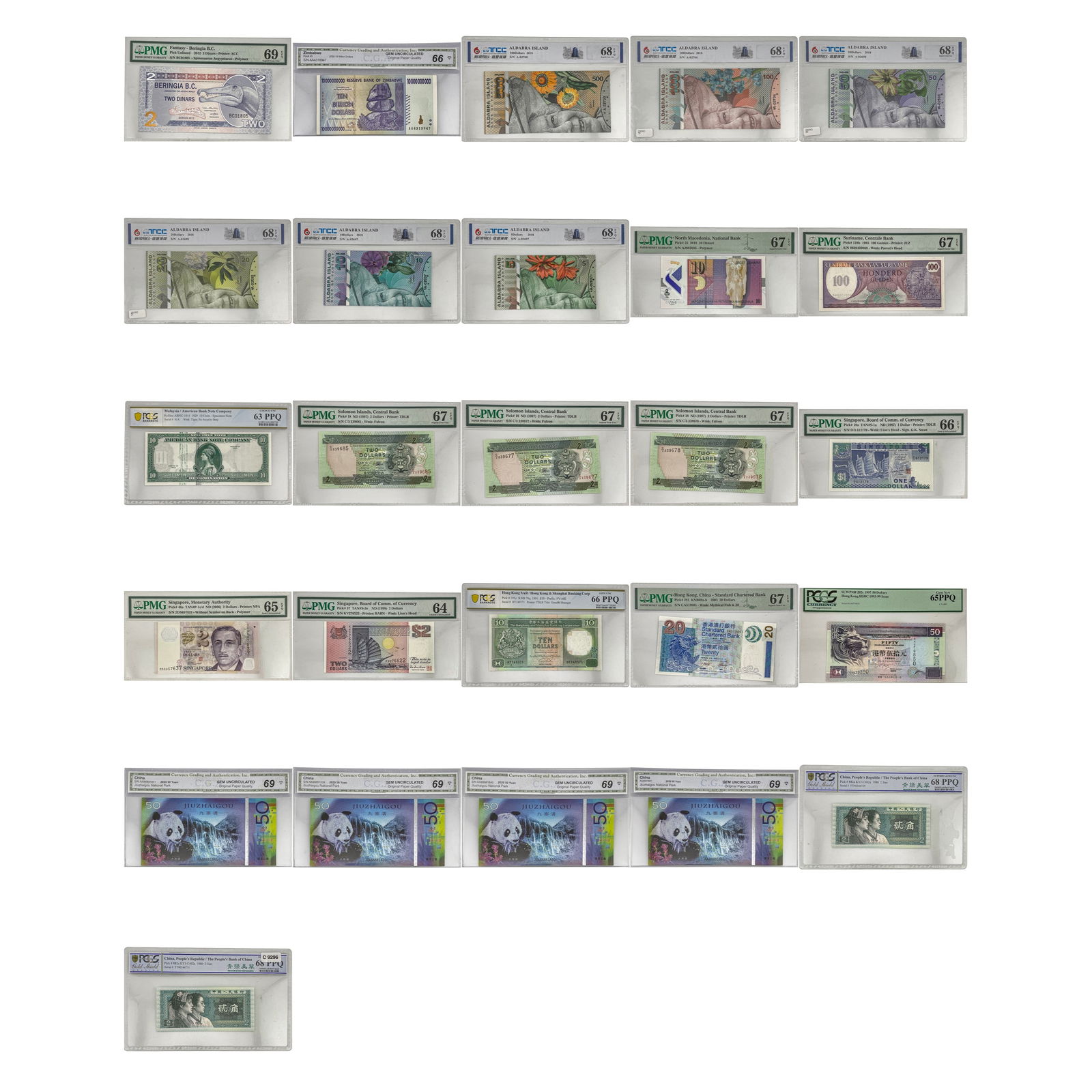 [26]1929-2020 Assorted World Paper Currency Notes (1 of 8)