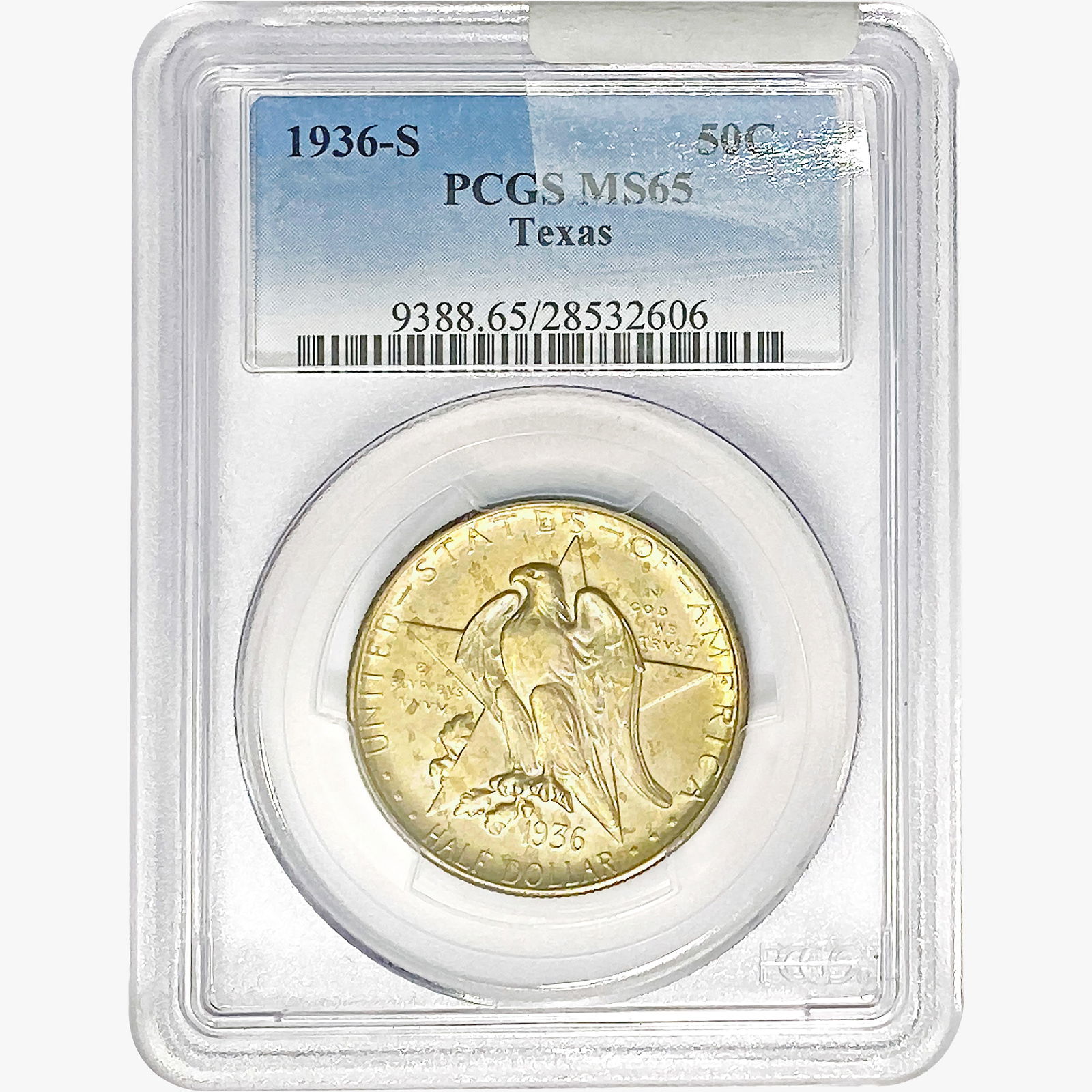 1936-S Texas Half Dollar PCGS MS65 (1 of 2)