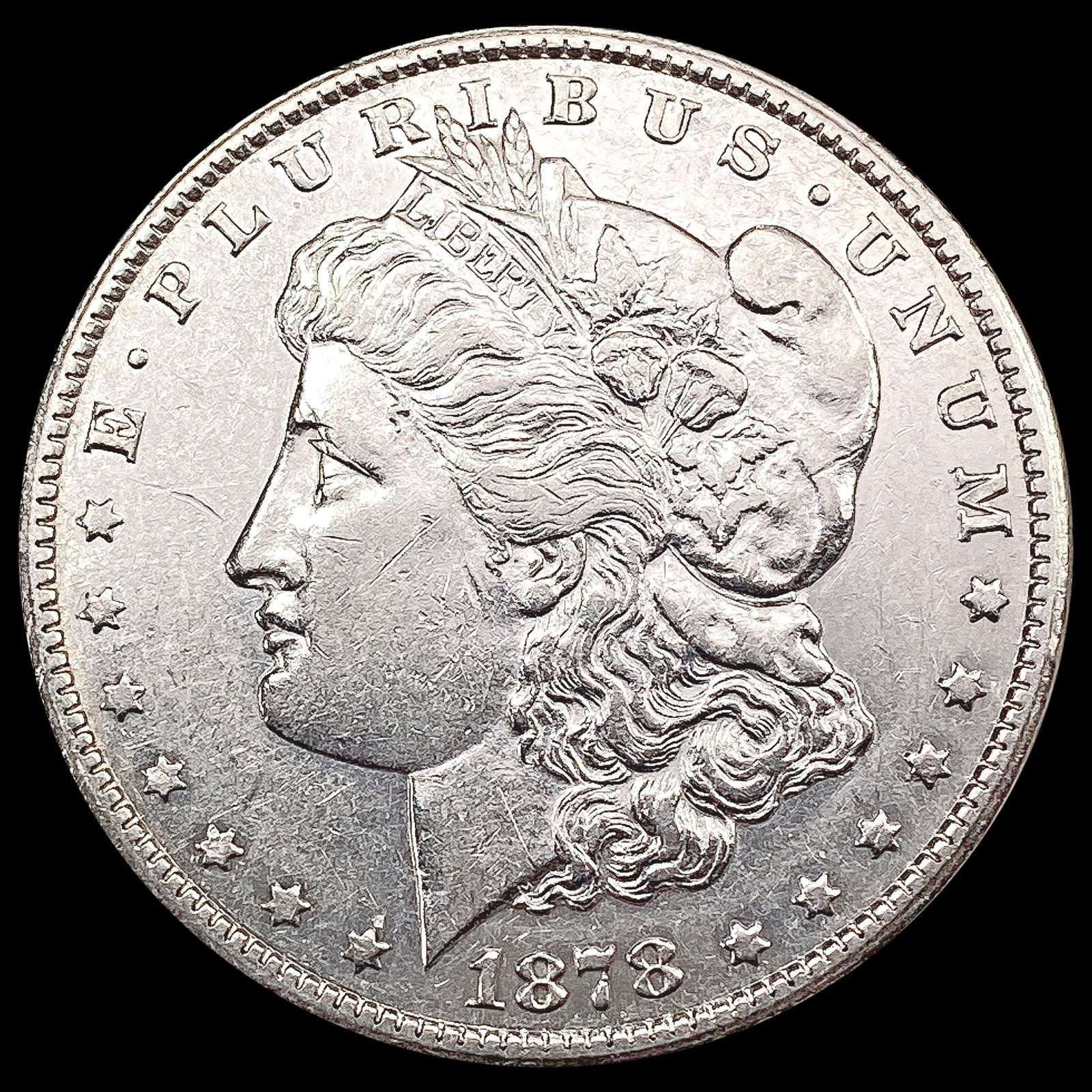 1878-CC Morgan Silver Dollar CLOSELY UNCIRCULATED (1 of 2)