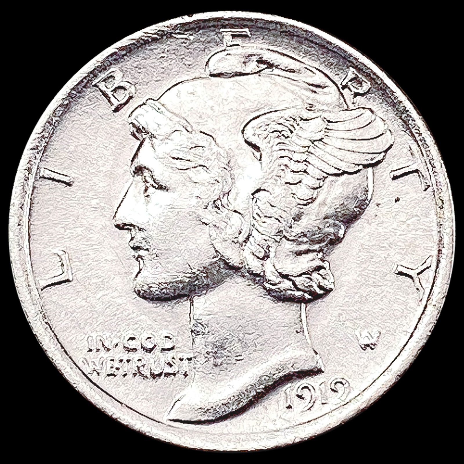 1919 Mercury Dime UNCIRCULATED (1 of 2)