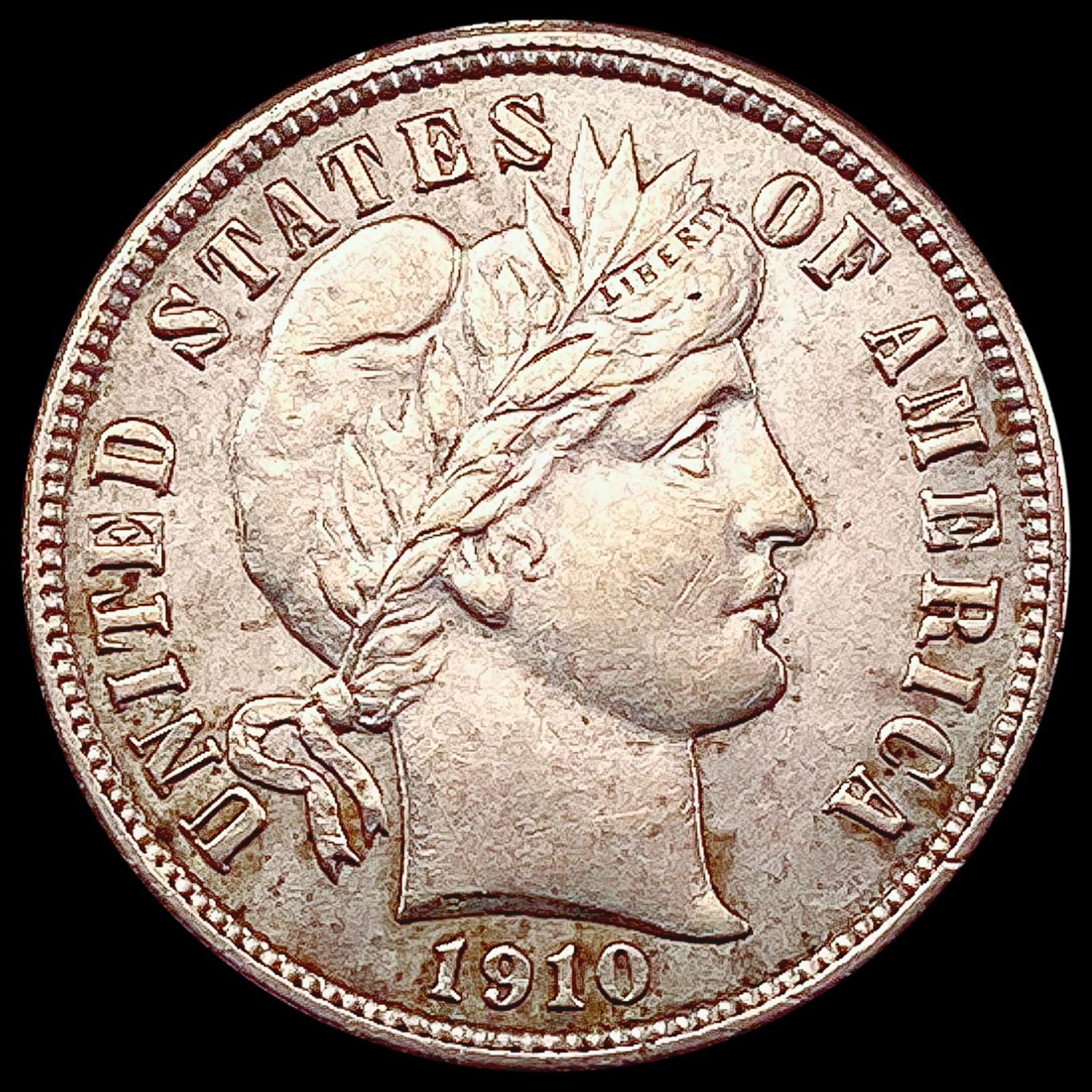 1910 Barber Dime UNCIRCULATED (1 of 2)
