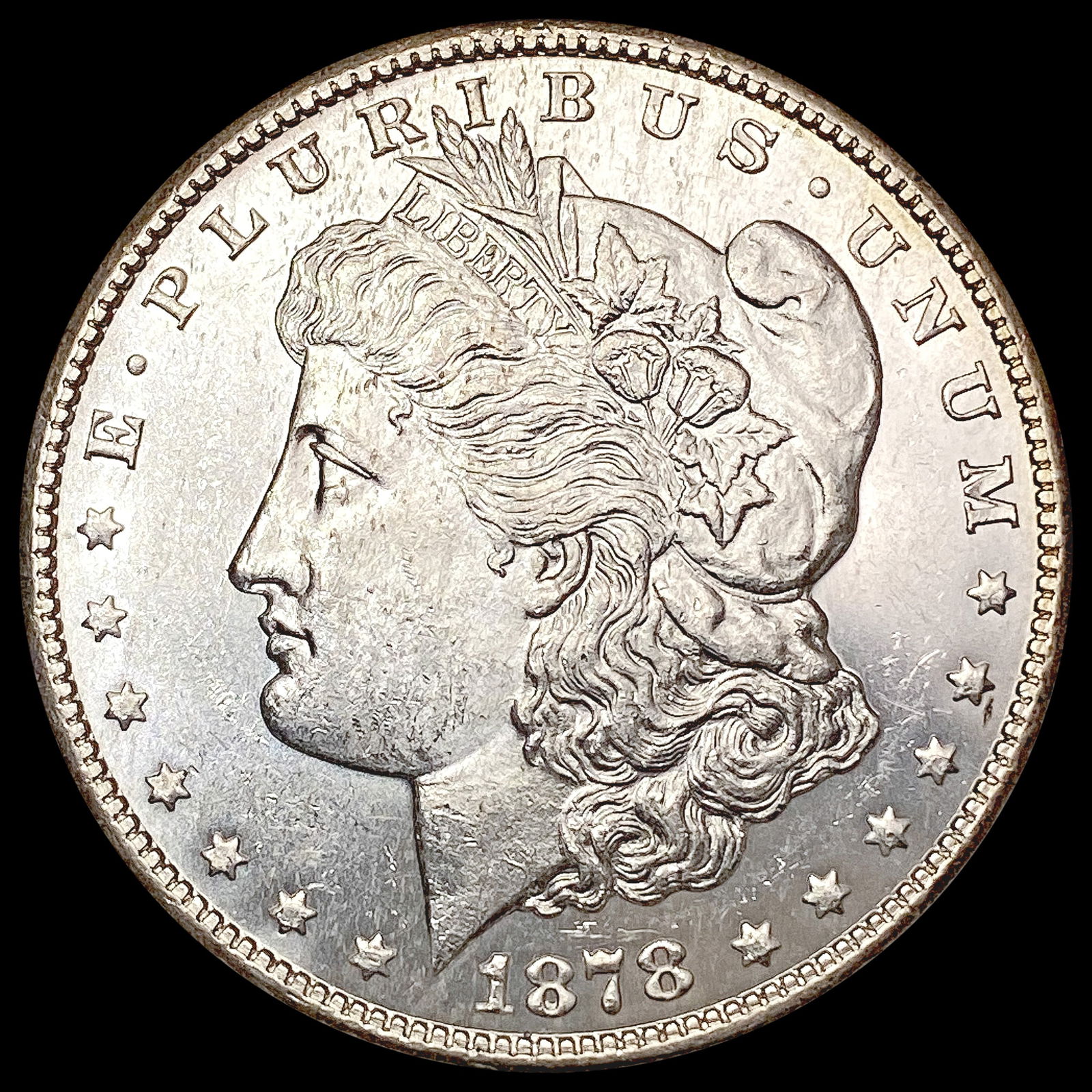 1878-S Morgan Silver Dollar CHOICE BU (1 of 2)