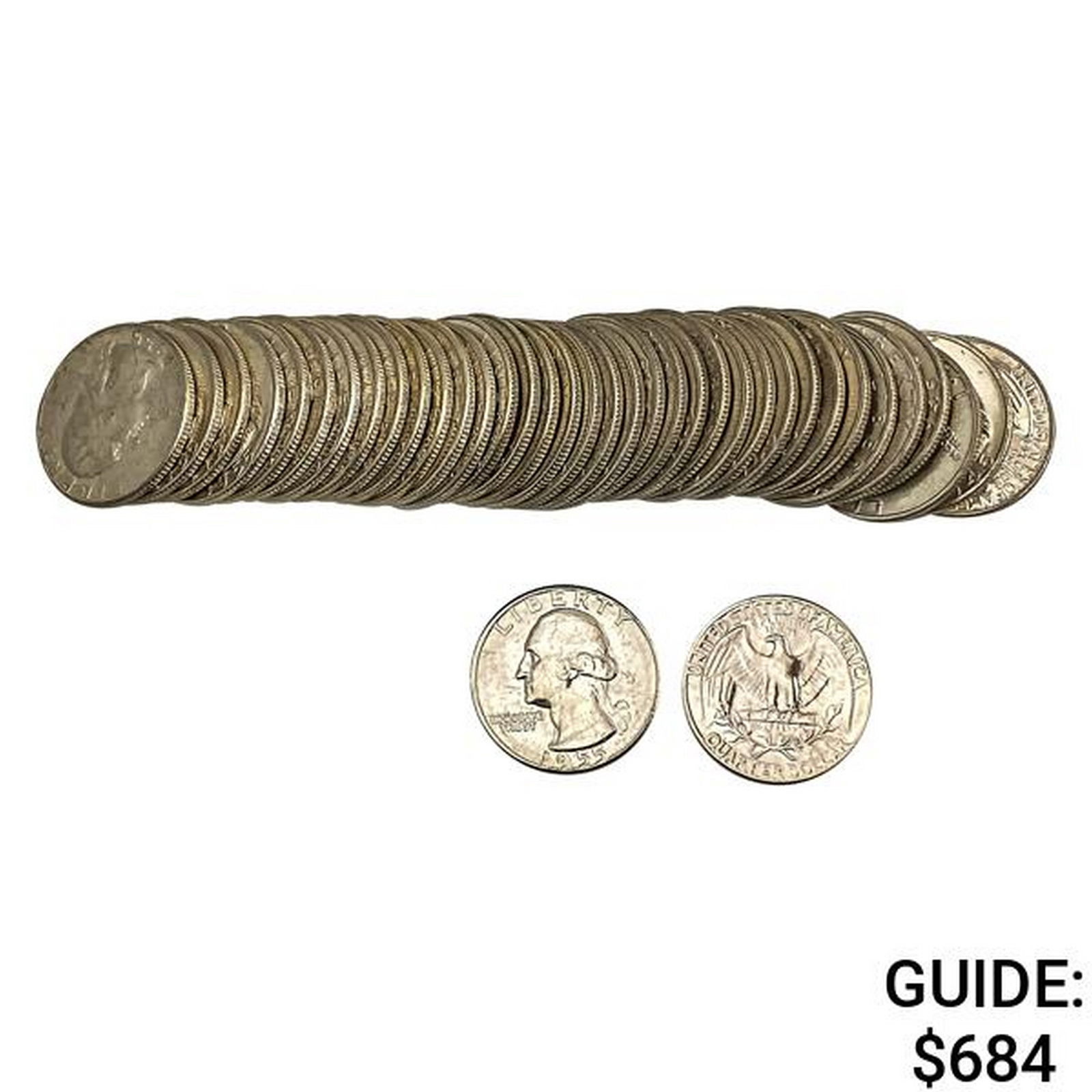 [38] 1945-1955 Washington Silver Quarter (1 of 1)