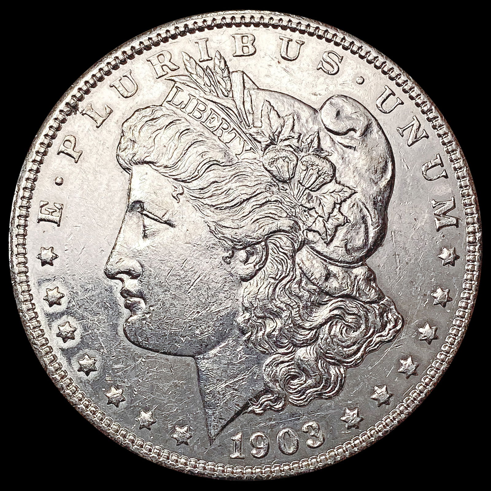 1903 Morgan Silver Dollar CHOICE AU (1 of 2)