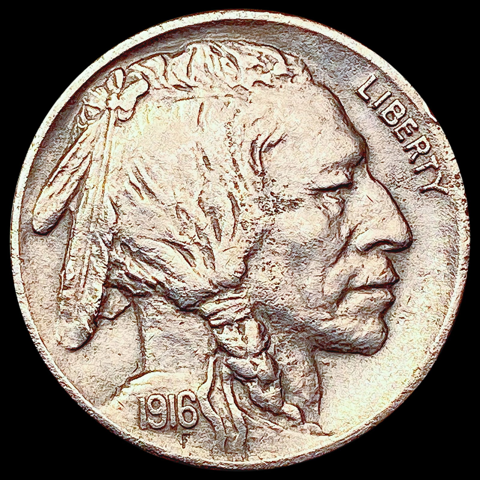 1916 Buffalo Nickel UNCIRCULATED (1 of 2)