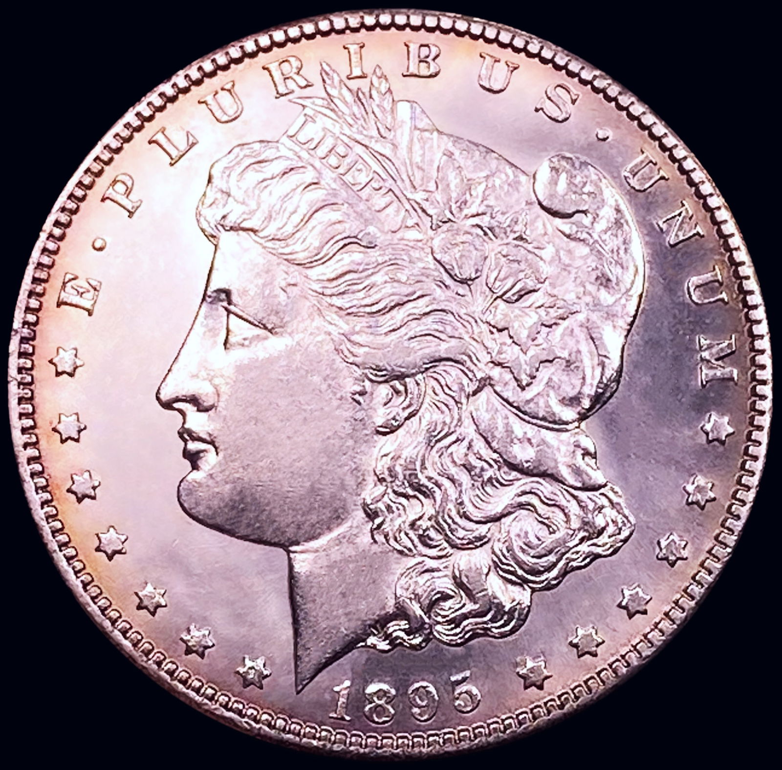 1895-S Morgan Silver Dollar CHOICE BU (1 of 2)
