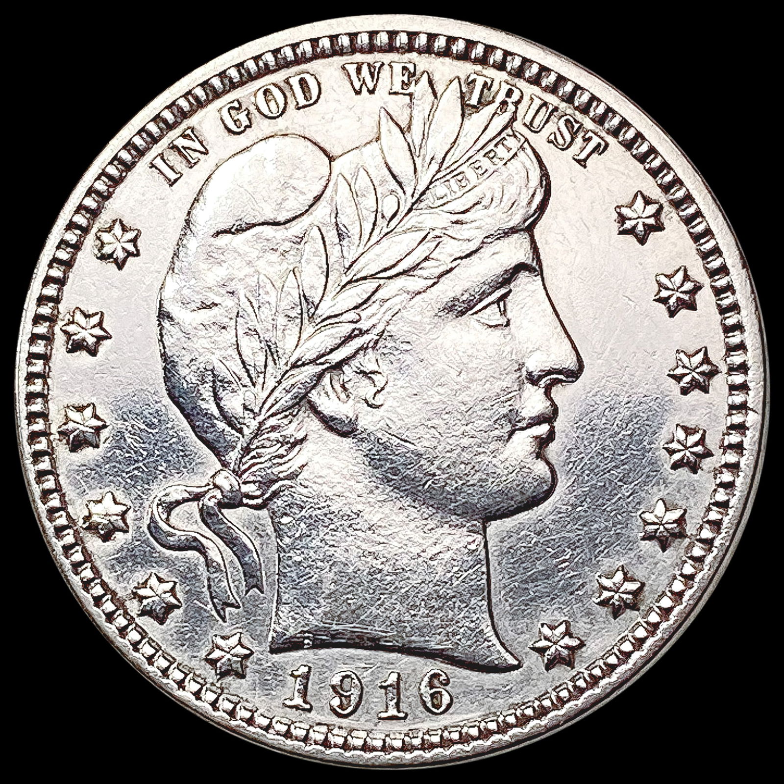 1916-D Barber Quarter UNCIRCULATED (1 of 2)