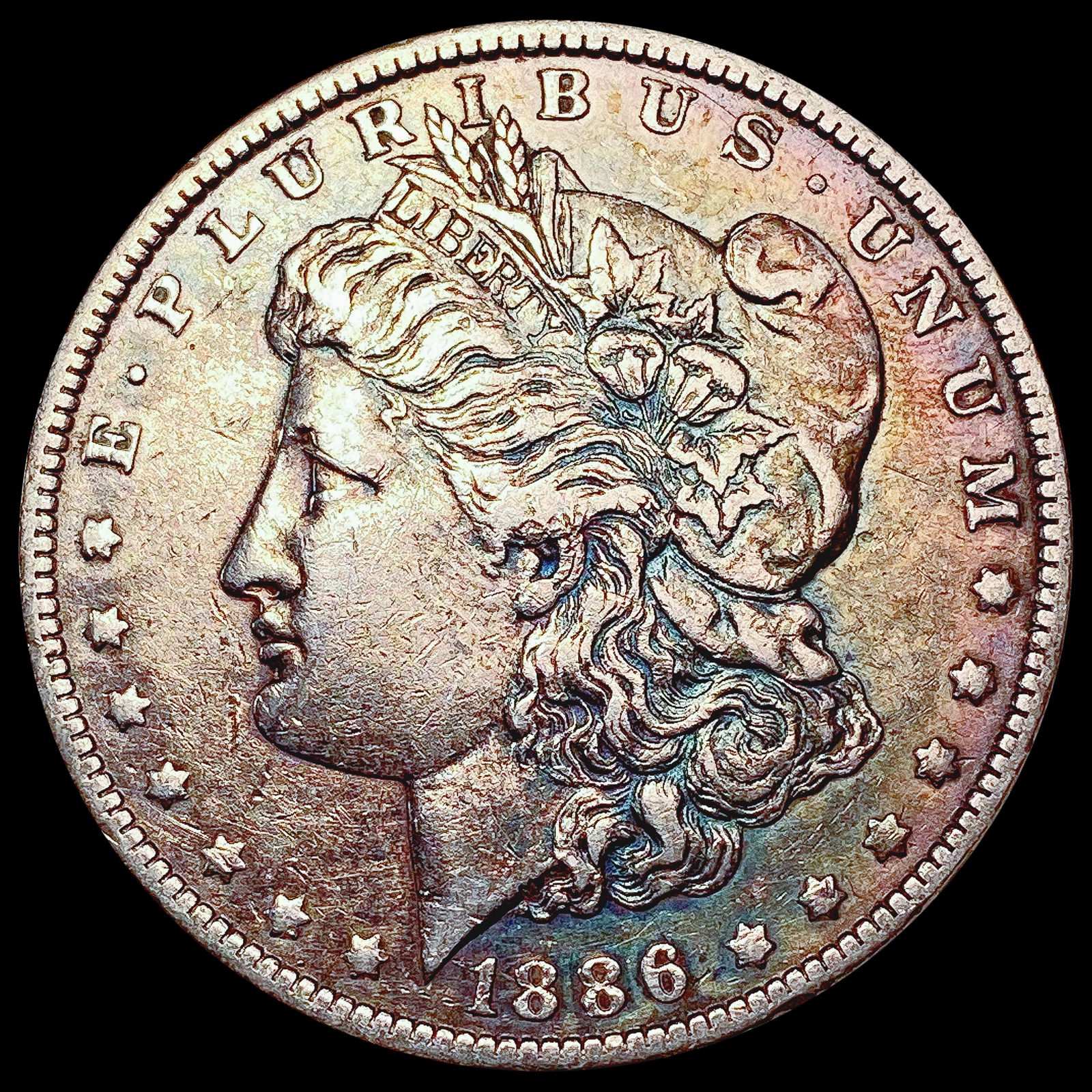 1886-O Morgan Silver Dollar LIGHTLY CIRCULATED (1 of 2)