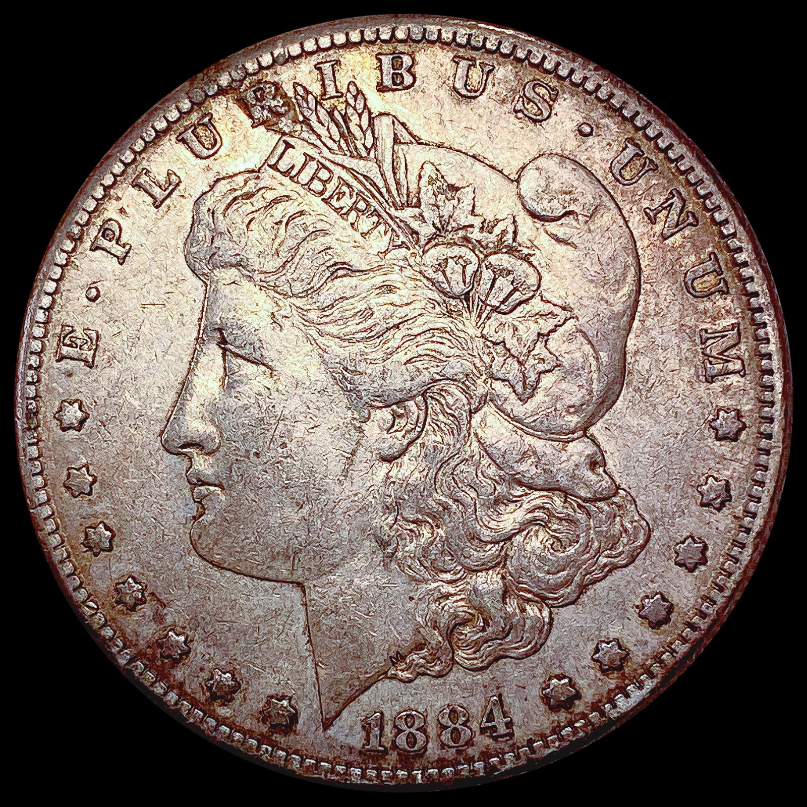 1884-S Morgan Silver Dollar LIGHTLY CIRCULATED (1 of 2)