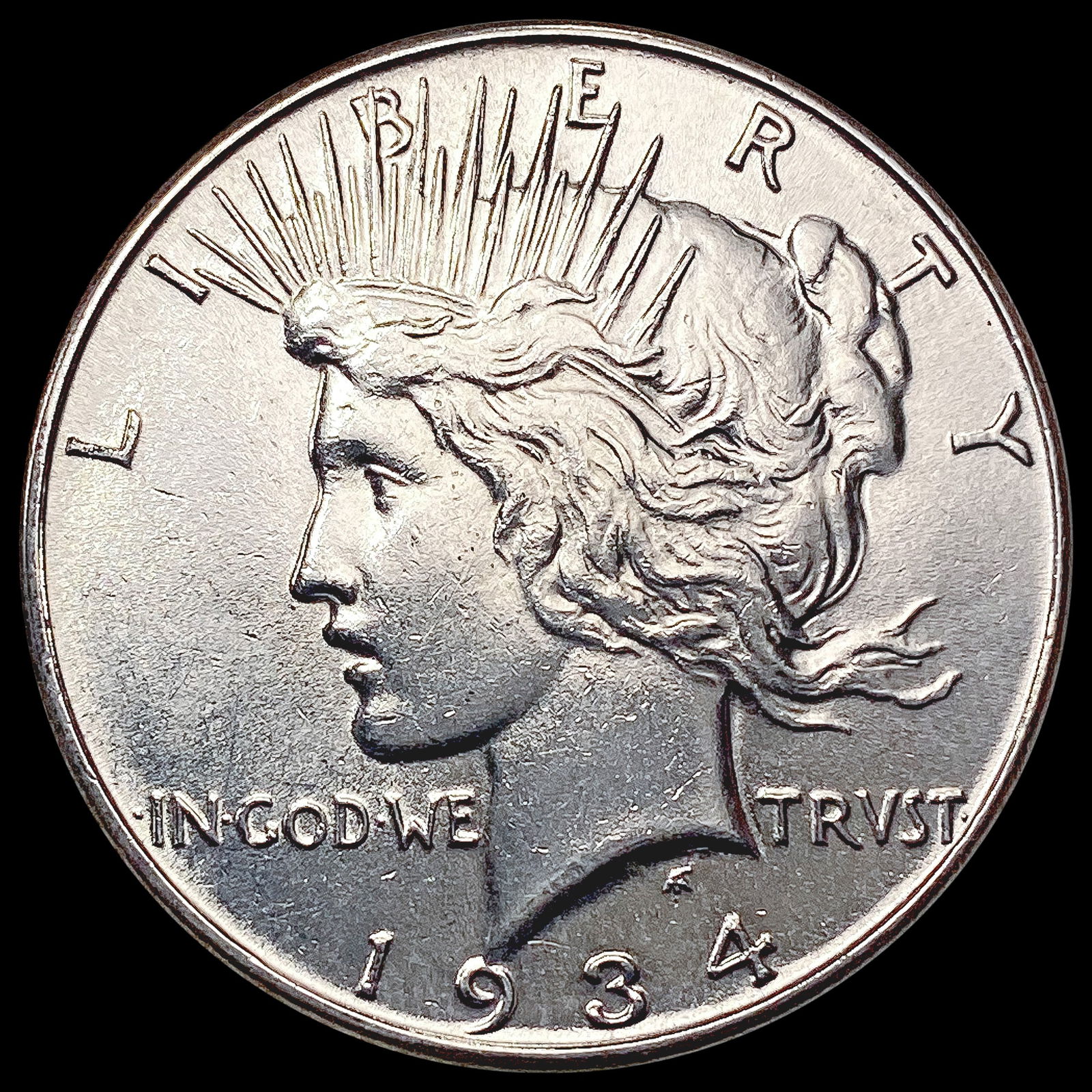 1934 Silver Peace Dollar UNCIRCULATED (1 of 2)