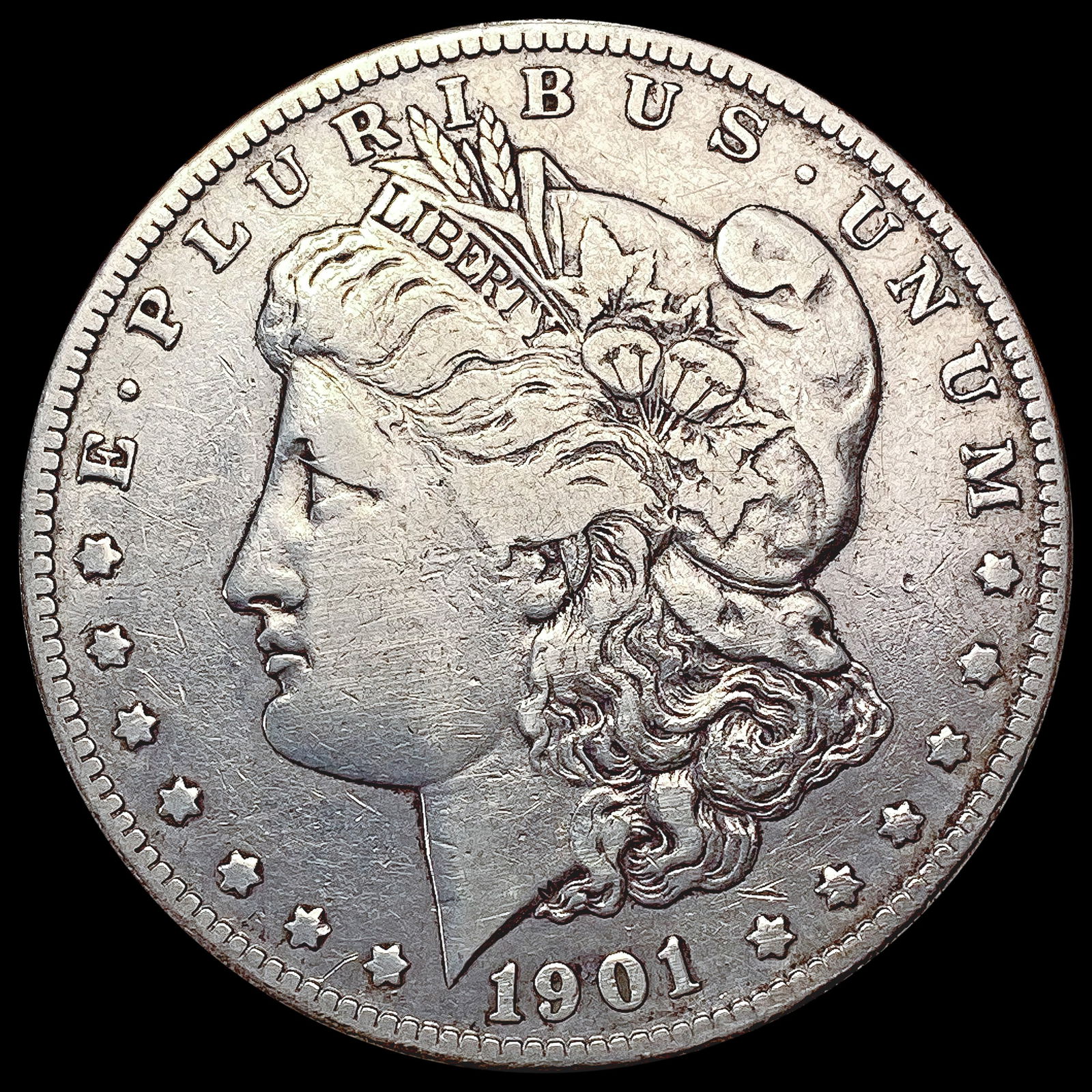 1901-S Morgan Silver Dollar LIGHTLY CIRCULATED (1 of 2)