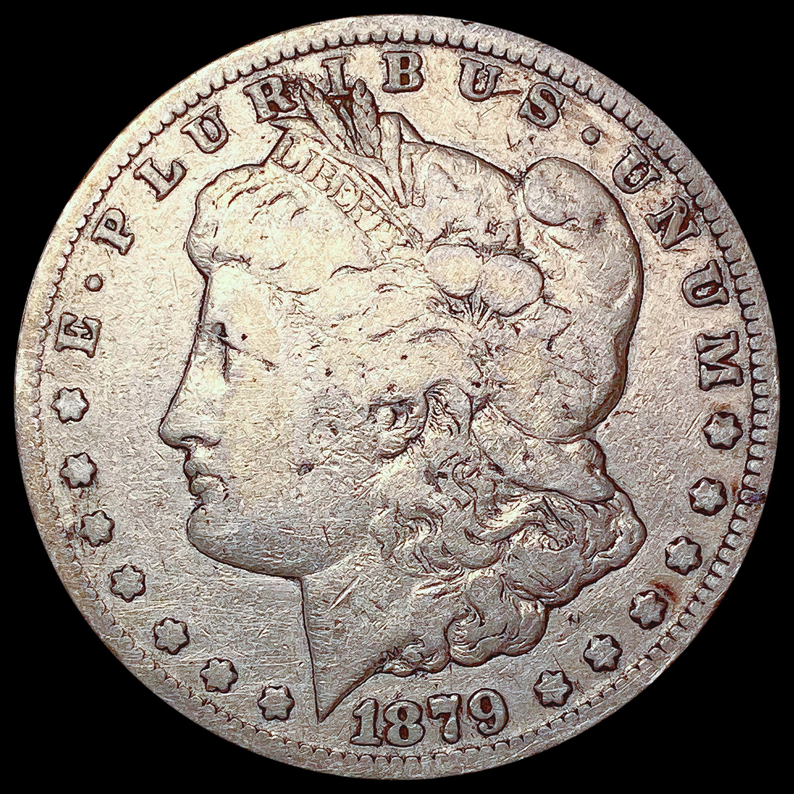 1879-CC Morgan Silver Dollar NICELY CIRCULATED: 1879-CC Morgan Silver Dollar NICELY CIRCULATED