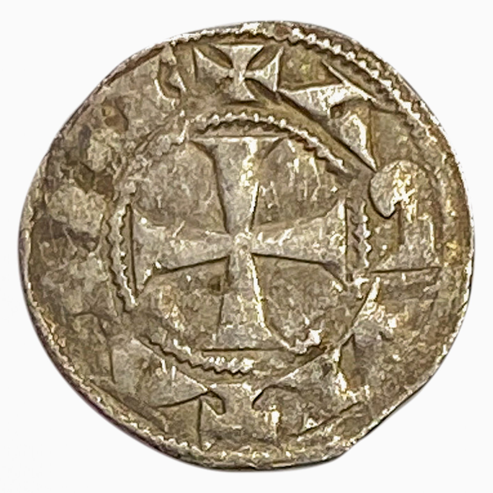 1172-1185 Anglo AR Denier Richard the Lionheart XF: 1172-1185 Anglo AR Denier Richard the Lionheart XF