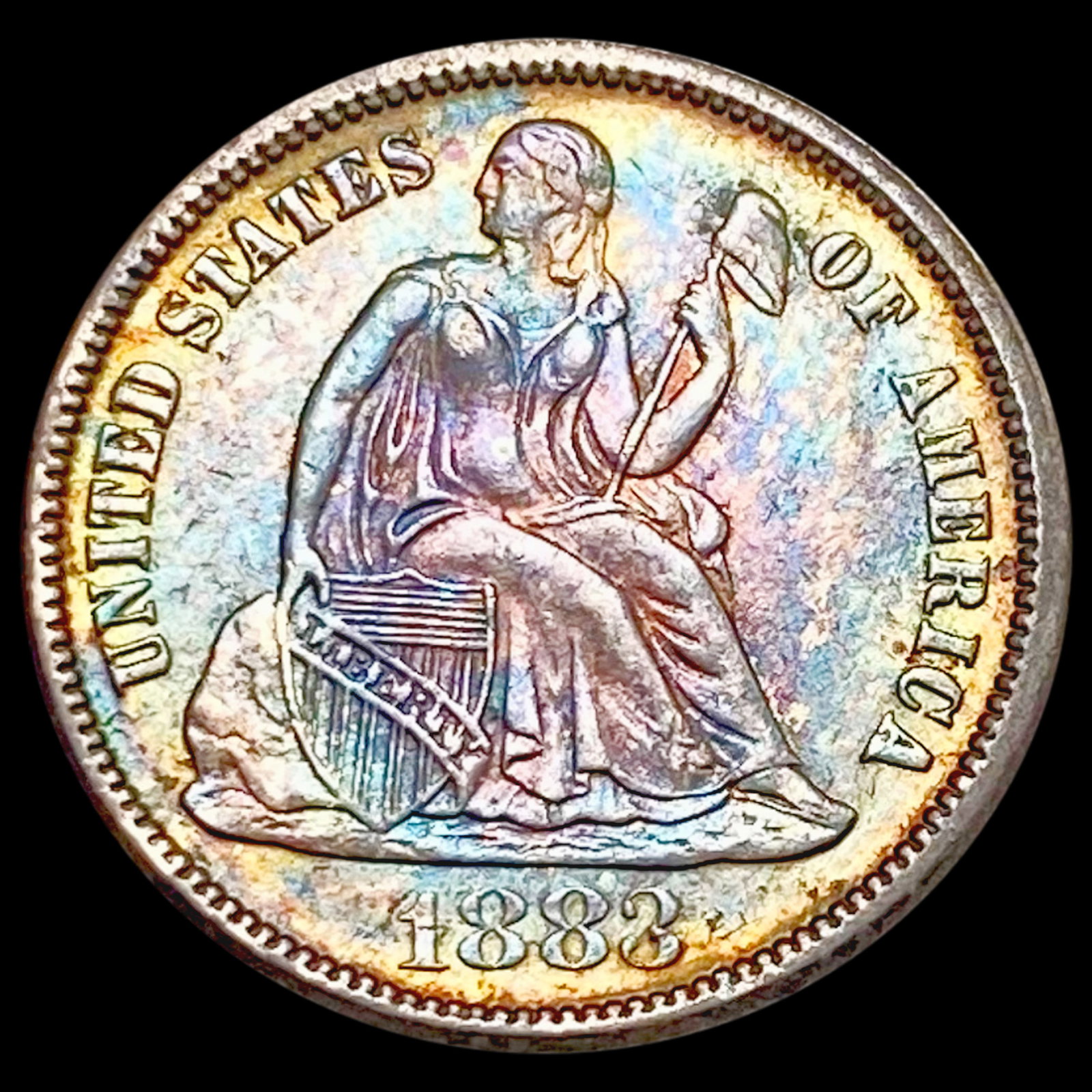 1883 Seated Liberty Dime UNCIRCULATED: 1883 Seated Liberty Dime UNCIRCULATED