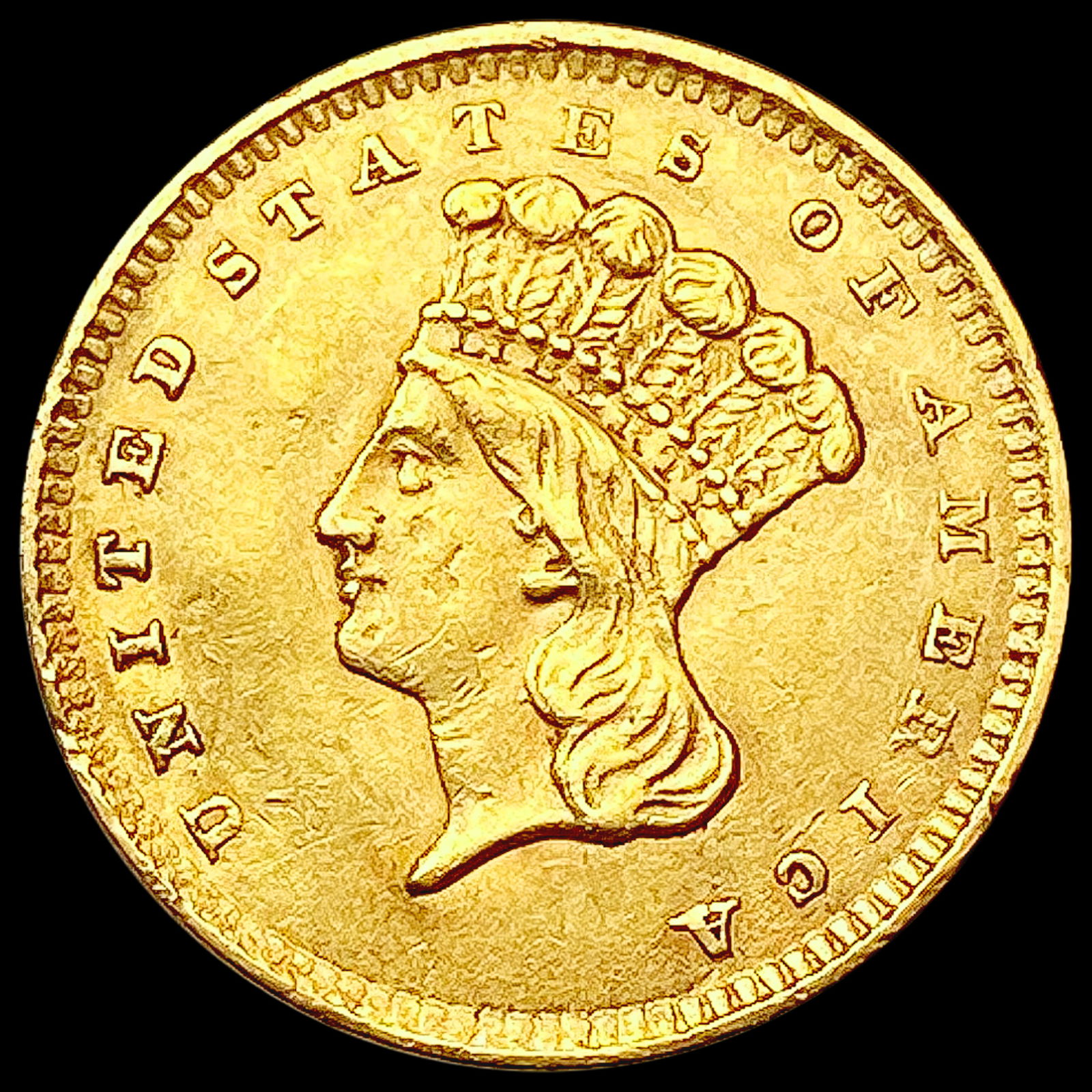 1856 Rare Gold Dollar CLOSELY UNCIRCULATED (1 of 2)