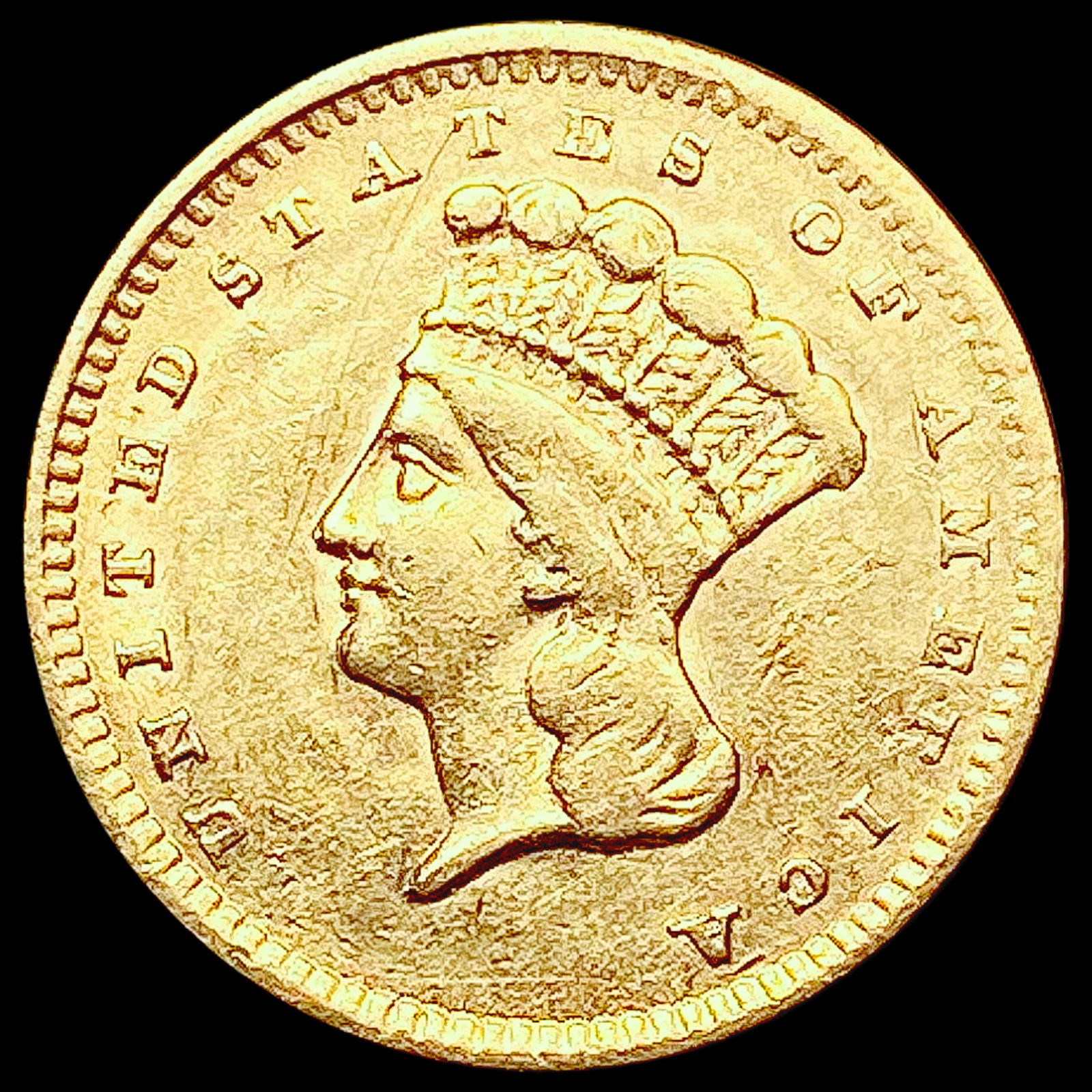 1856 Rare Gold Dollar CLOSELY UNCIRCULATED (1 of 2)