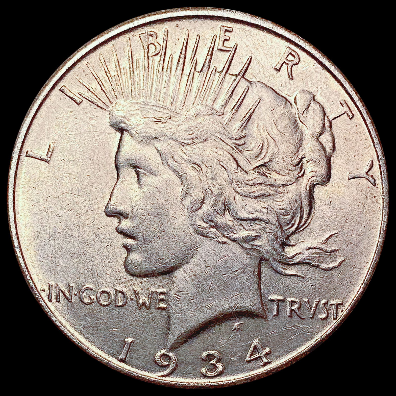 1934-D Silver Peace Dollar HIGH GRADE (1 of 2)